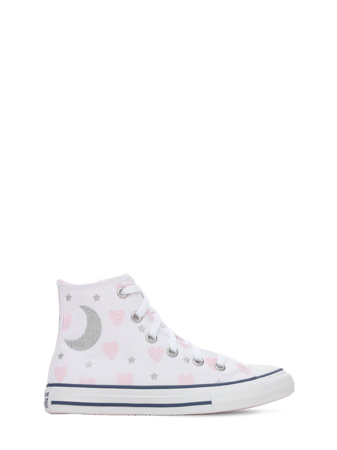 Converse Kids' “chuck Taylor”高帮运动鞋 In White