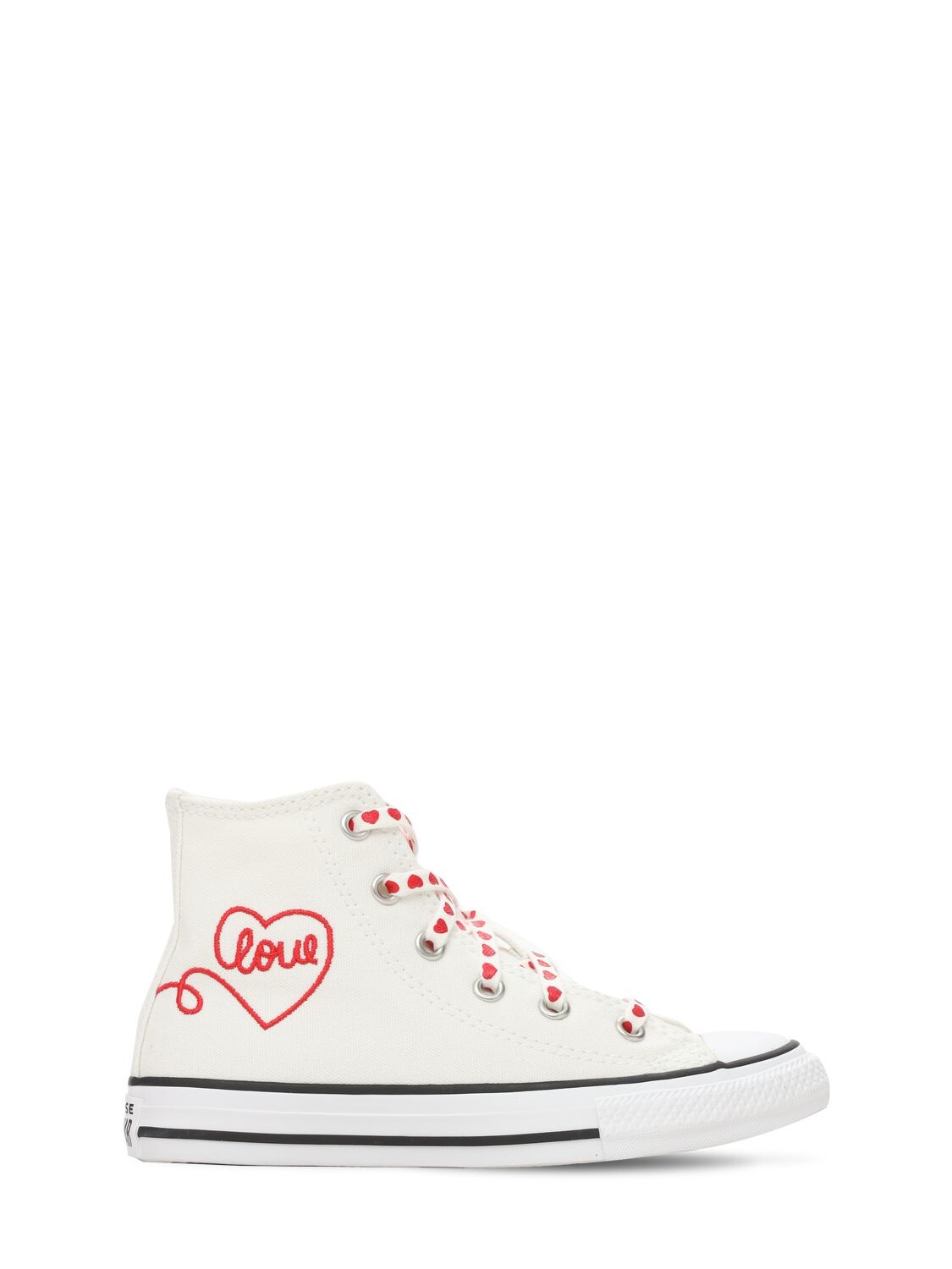 Converse Kids' Chuck Taylor High Sneakers In White