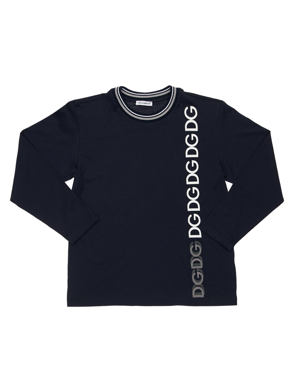 Langarm-shirt Aus Baumwolle