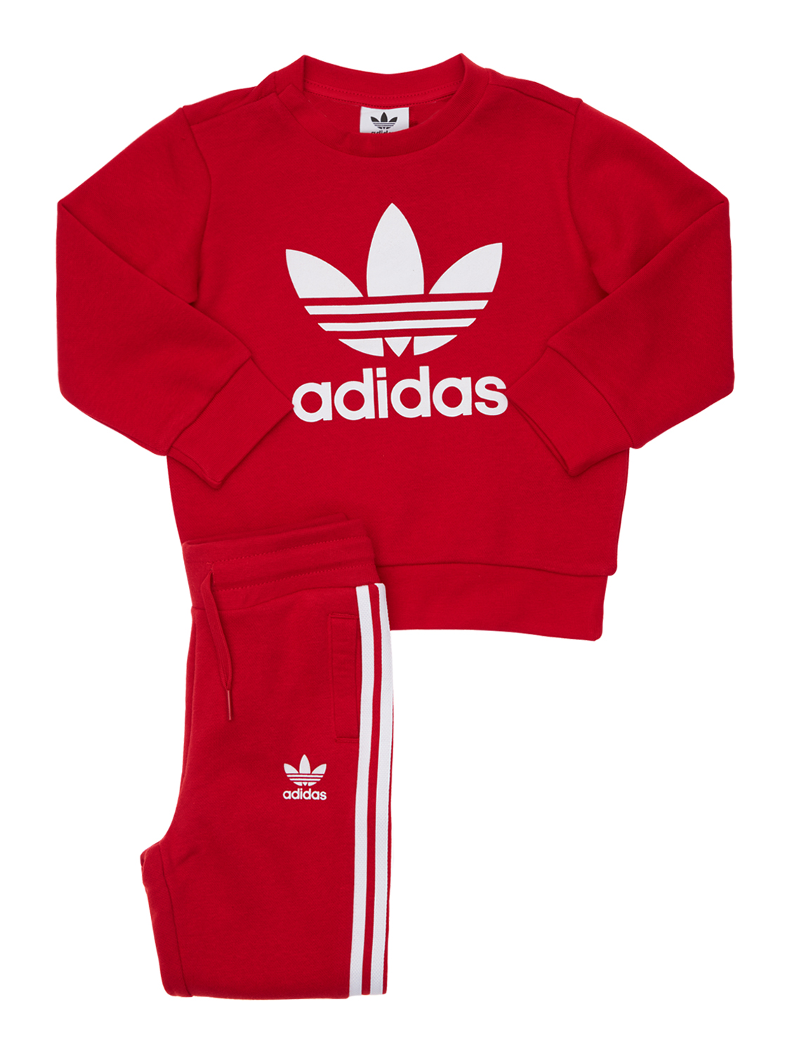 Sweatshirt Und Trainingshose Aus Baumwollmischung