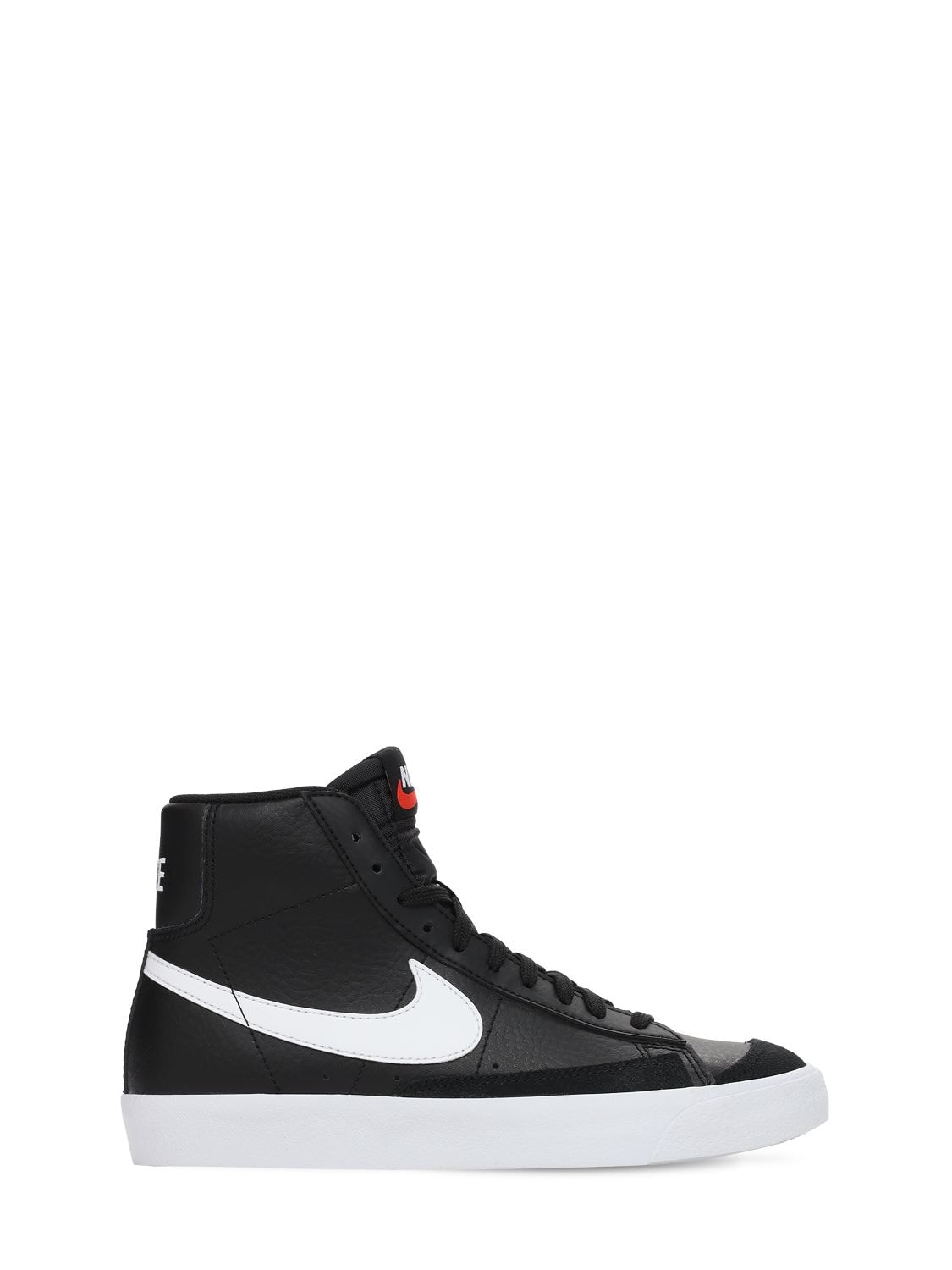 Nike Kids' Blazer Mid '77 Trainers In Black,white