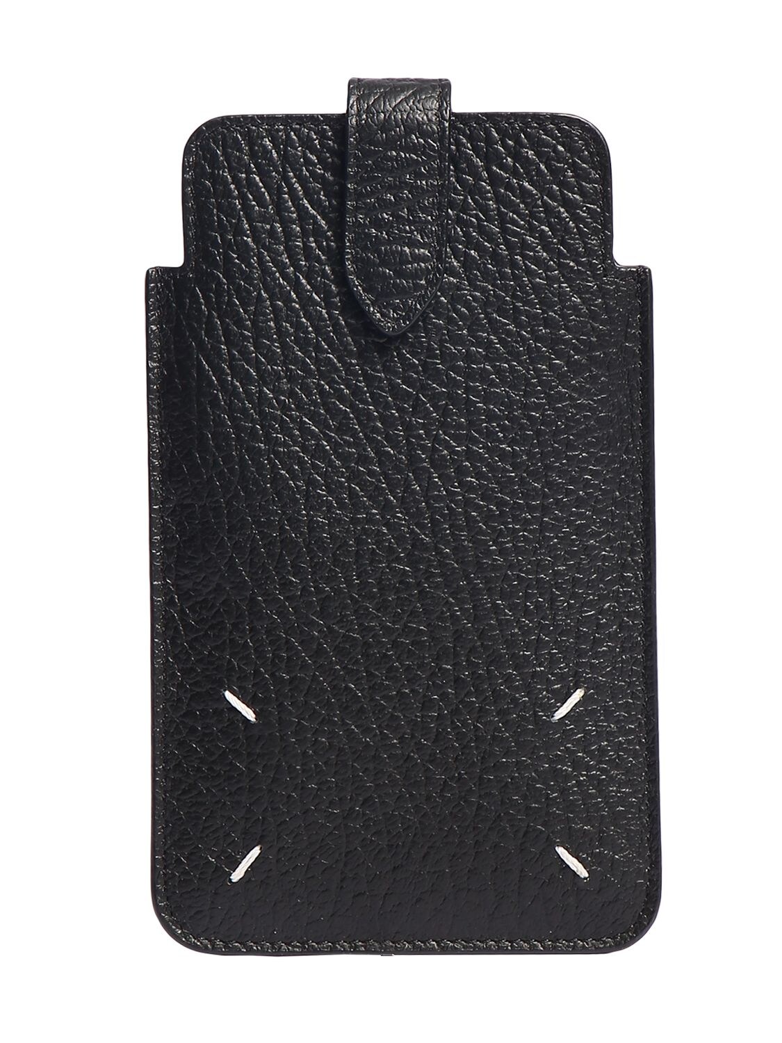 MAISON MARGIELA 粒面压纹皮革手机包,73IM79005-VDGWMTM1