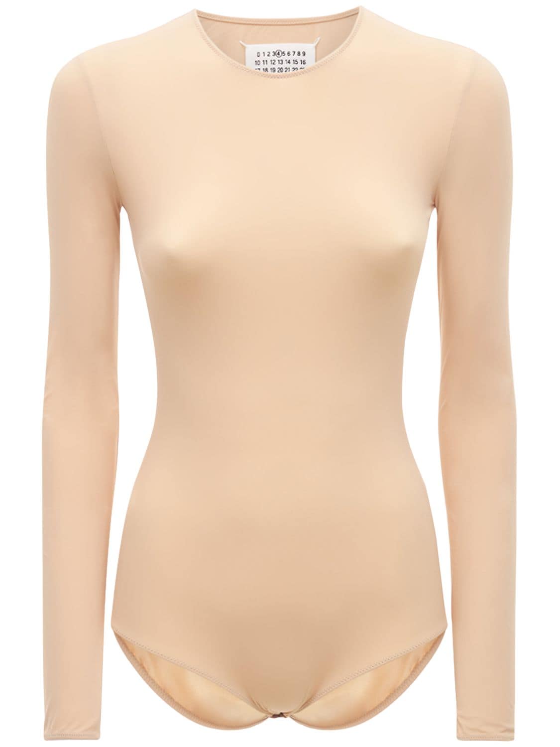 MAISON MARGIELA STRETCH JERSEY BODYSUIT,73IM84026-MTIX0