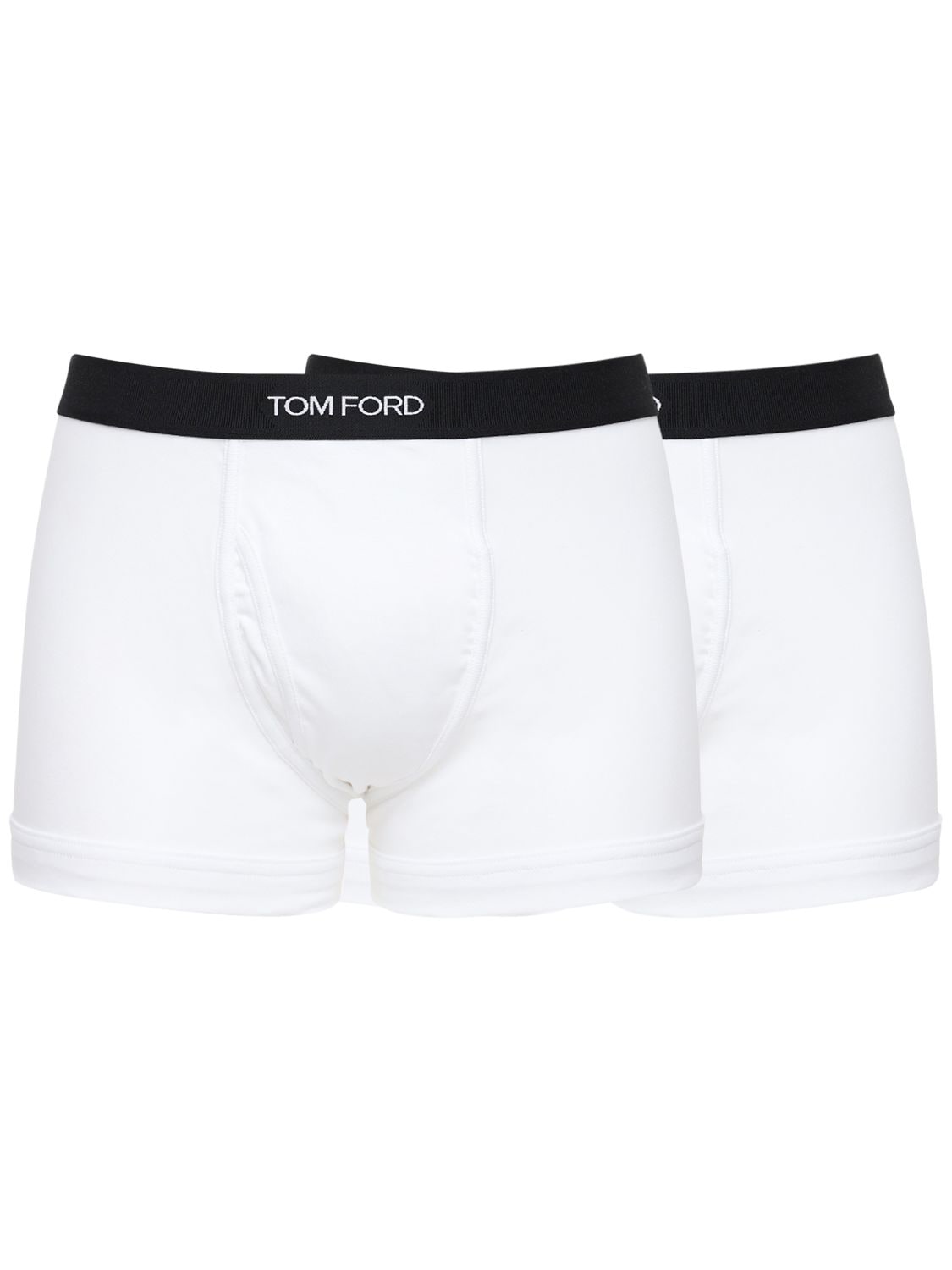 TOM FORD Pack Of 2 Logo Cotton Boxer Briefs