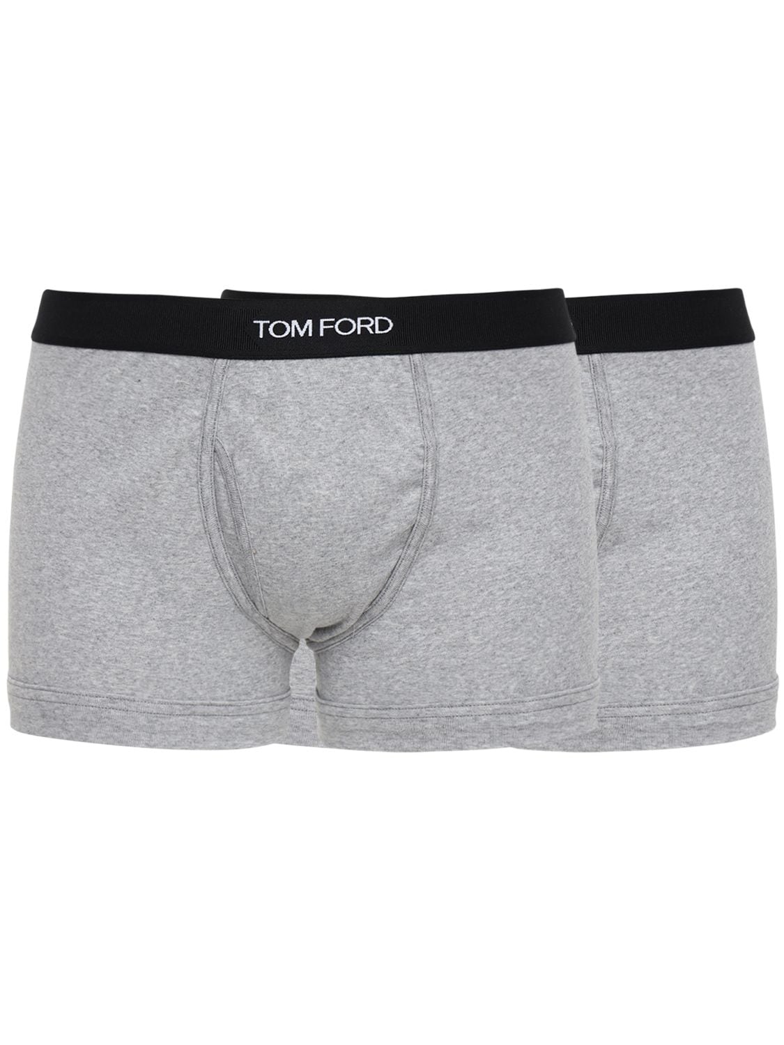 TOM FORD Pack Of 2 Logo Cotton Boxer Briefs