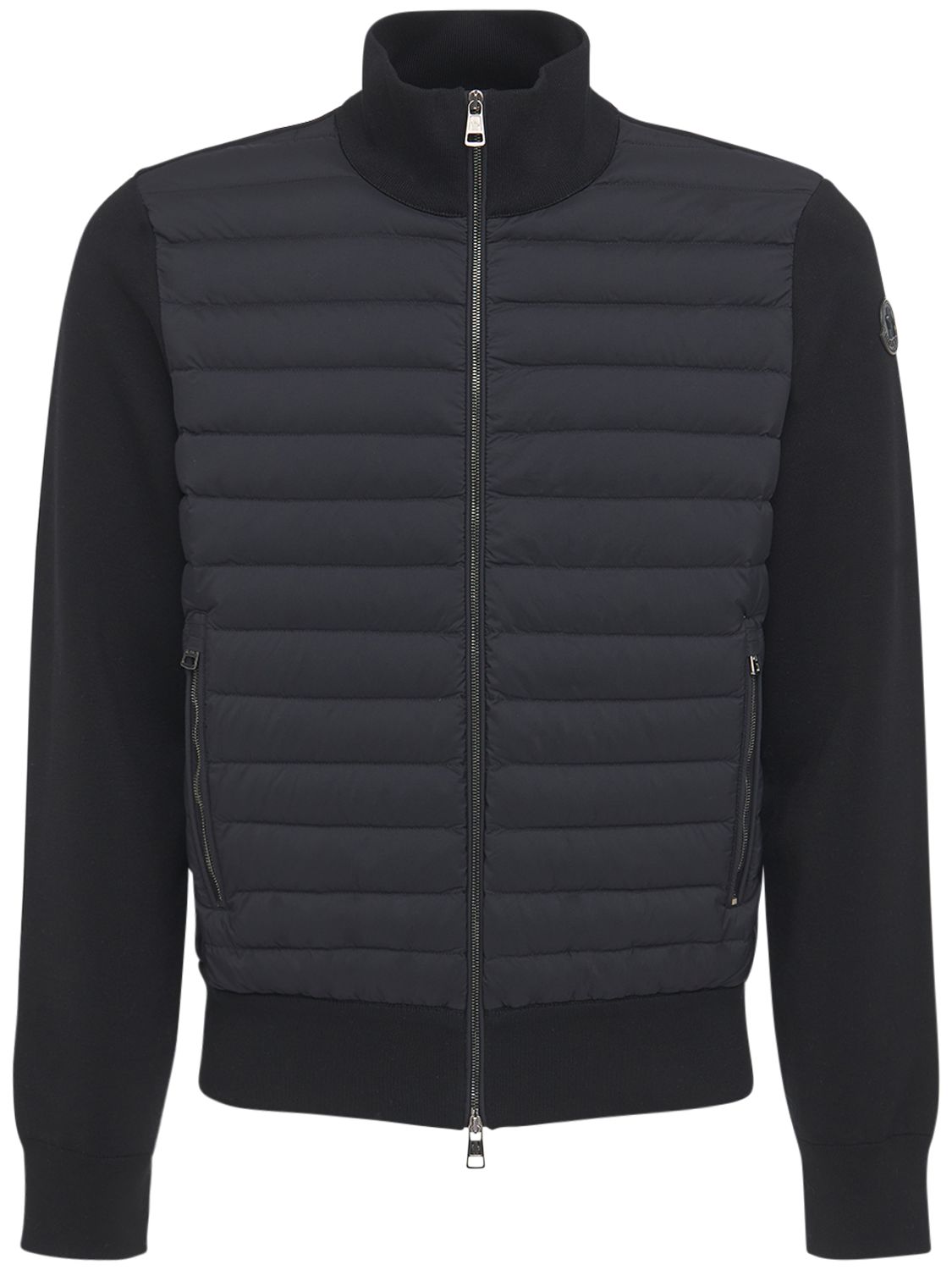 Daunensweater Aus Nylon Und Trikot