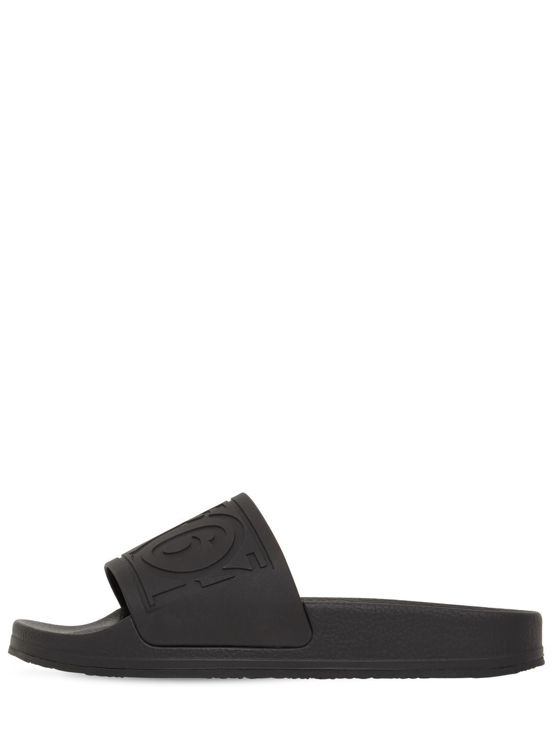Mm6 Maison Margiela 10mm Slide Sandals In Black