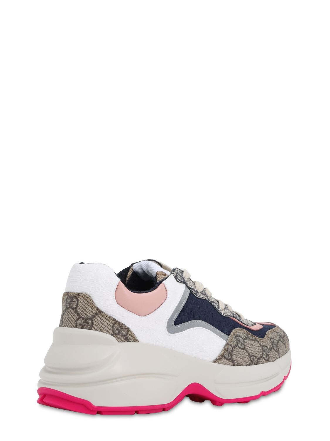 Shop Gucci 50mm Gg Rhyton Sneakers In Multicolor