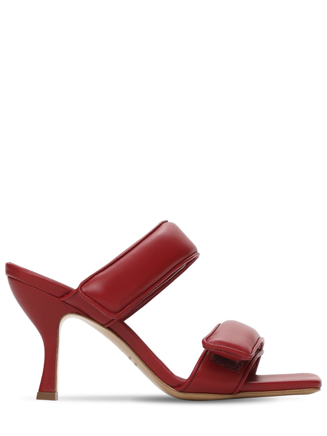 GIA X PERNILLE TEISBAEK 80mm Padded Leather Strappy Sandals