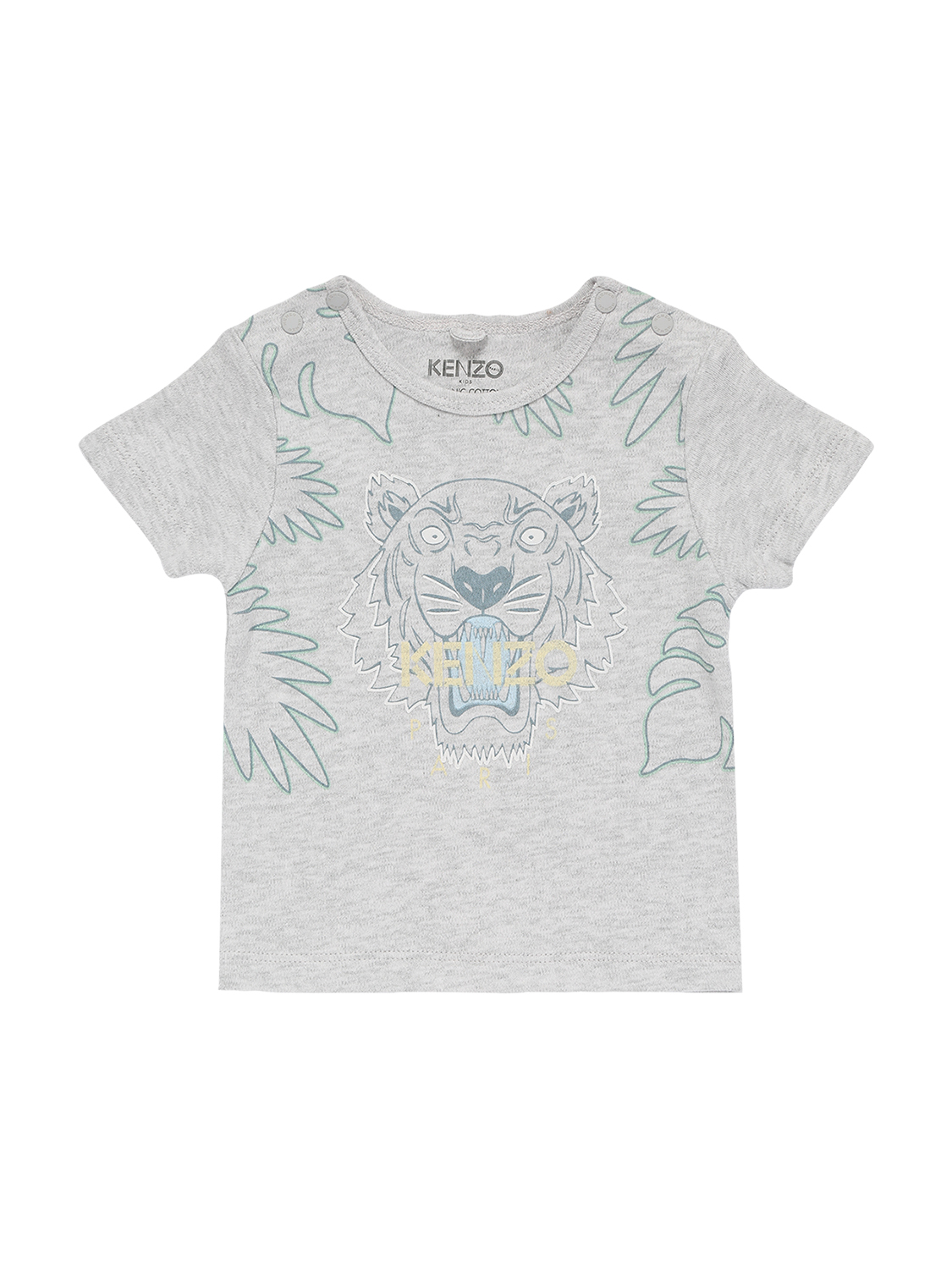 T-shirt Aus Bio-baumwolle Mit Druck