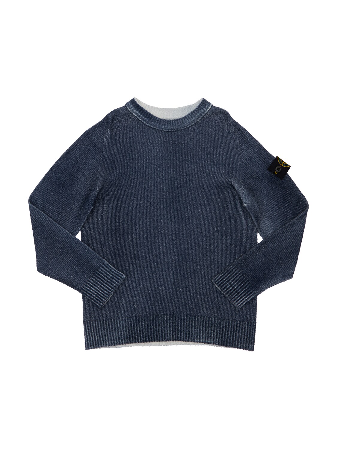 stone island cotton knit jumper