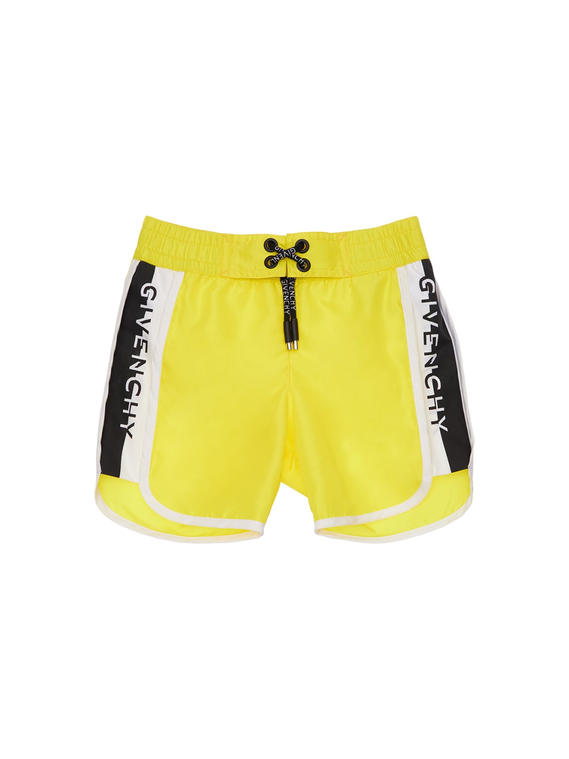 GIVENCHY NYLON SWIM SHORTS W/ SIDE LOGO,73IOFL082-NTM10