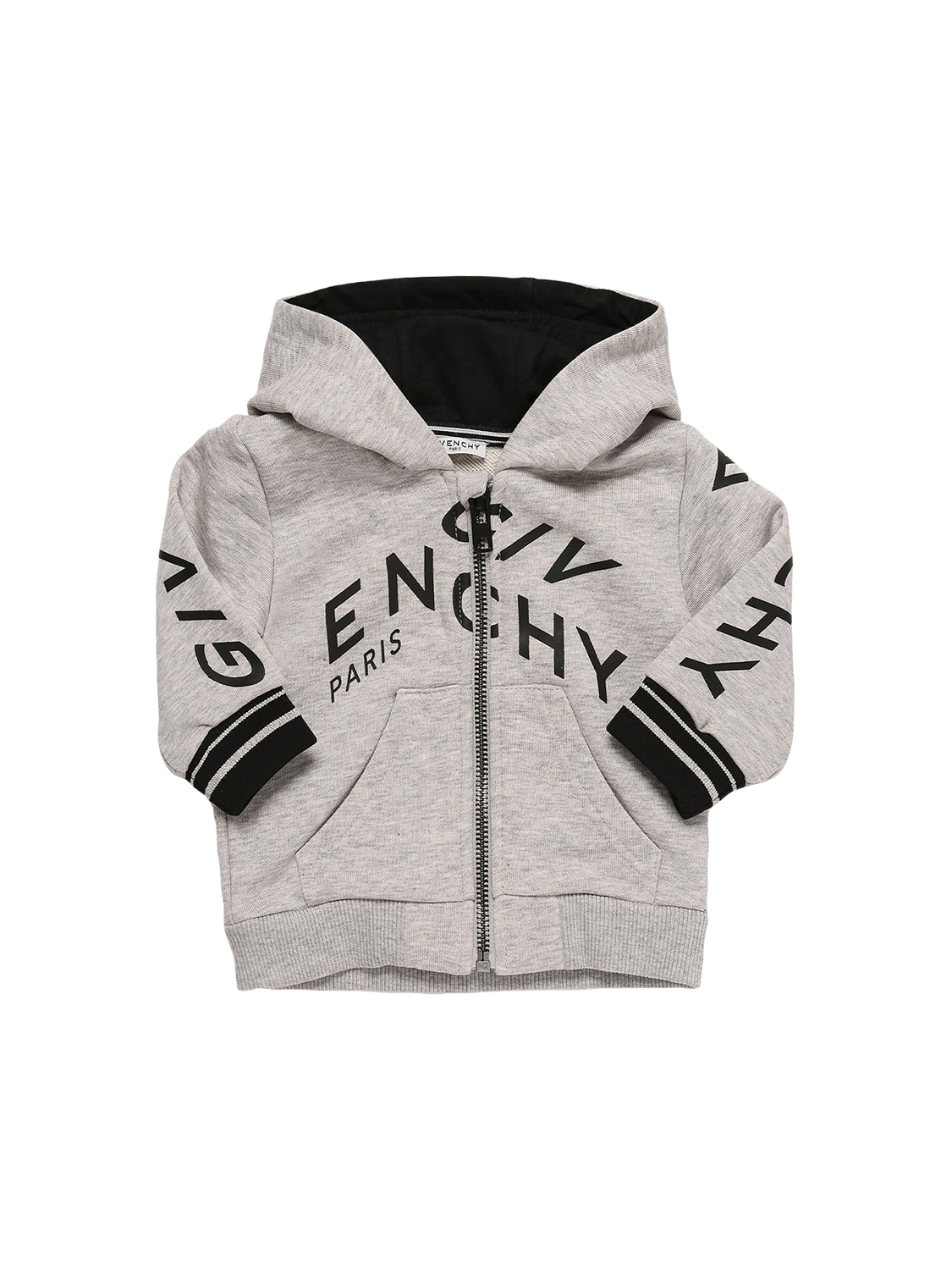 Givenchy Kids' Refracted Sweatshirt In Grey Melange In Grey