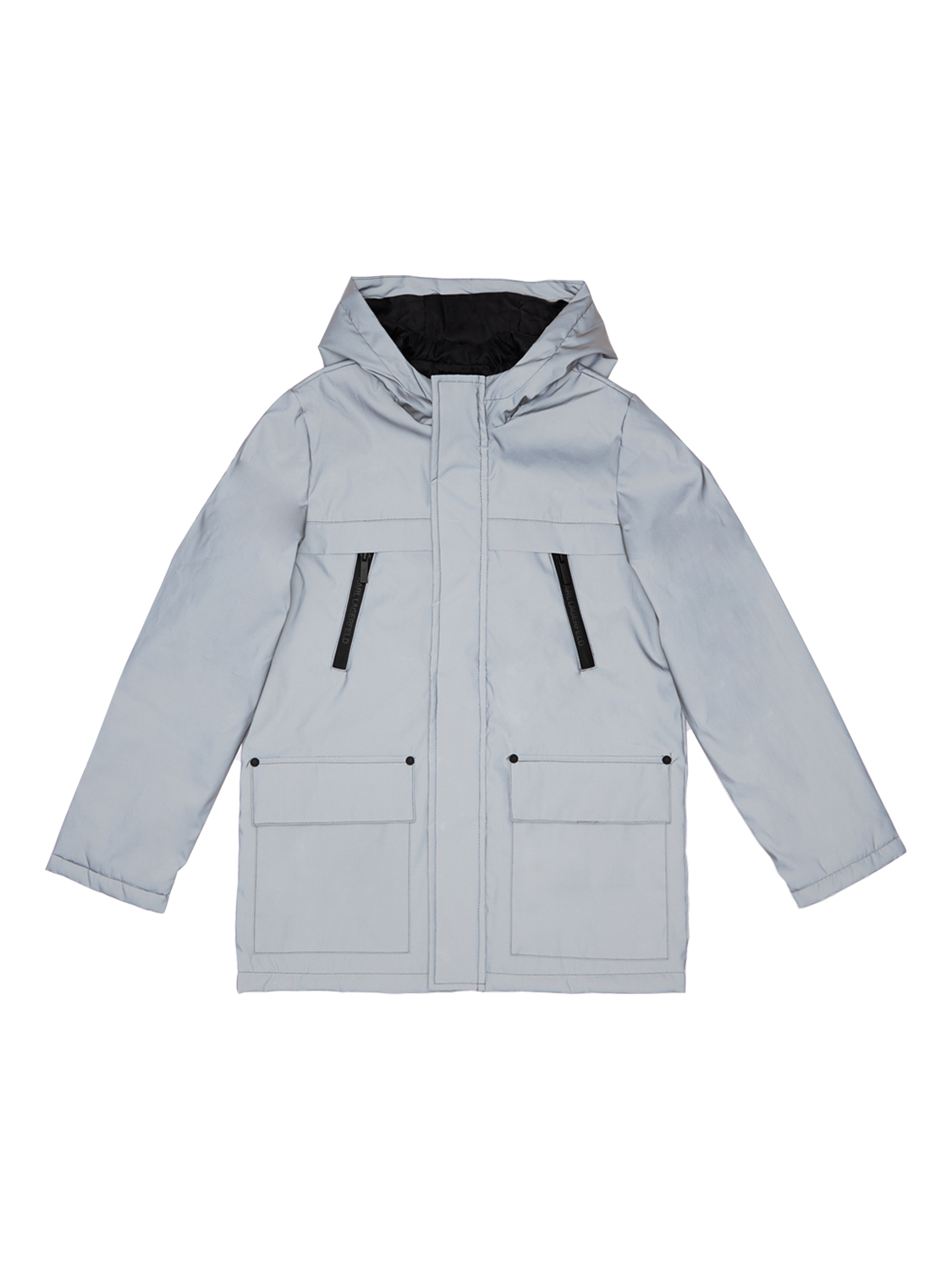 Parka Aus Nylon Mit Kapuze