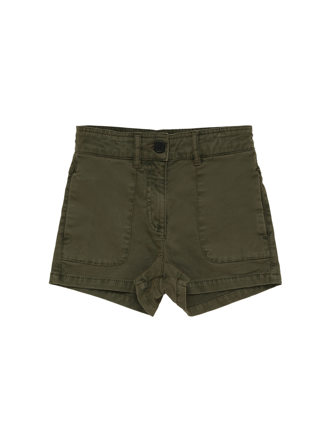 Shorts Aus Stretch-baumwolle