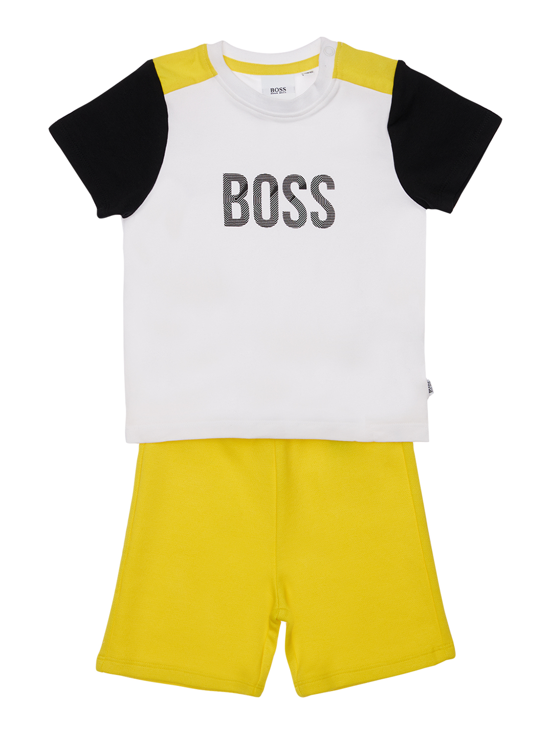 T-shirt Und Shorts Aus Baumwolle Mit Logo
