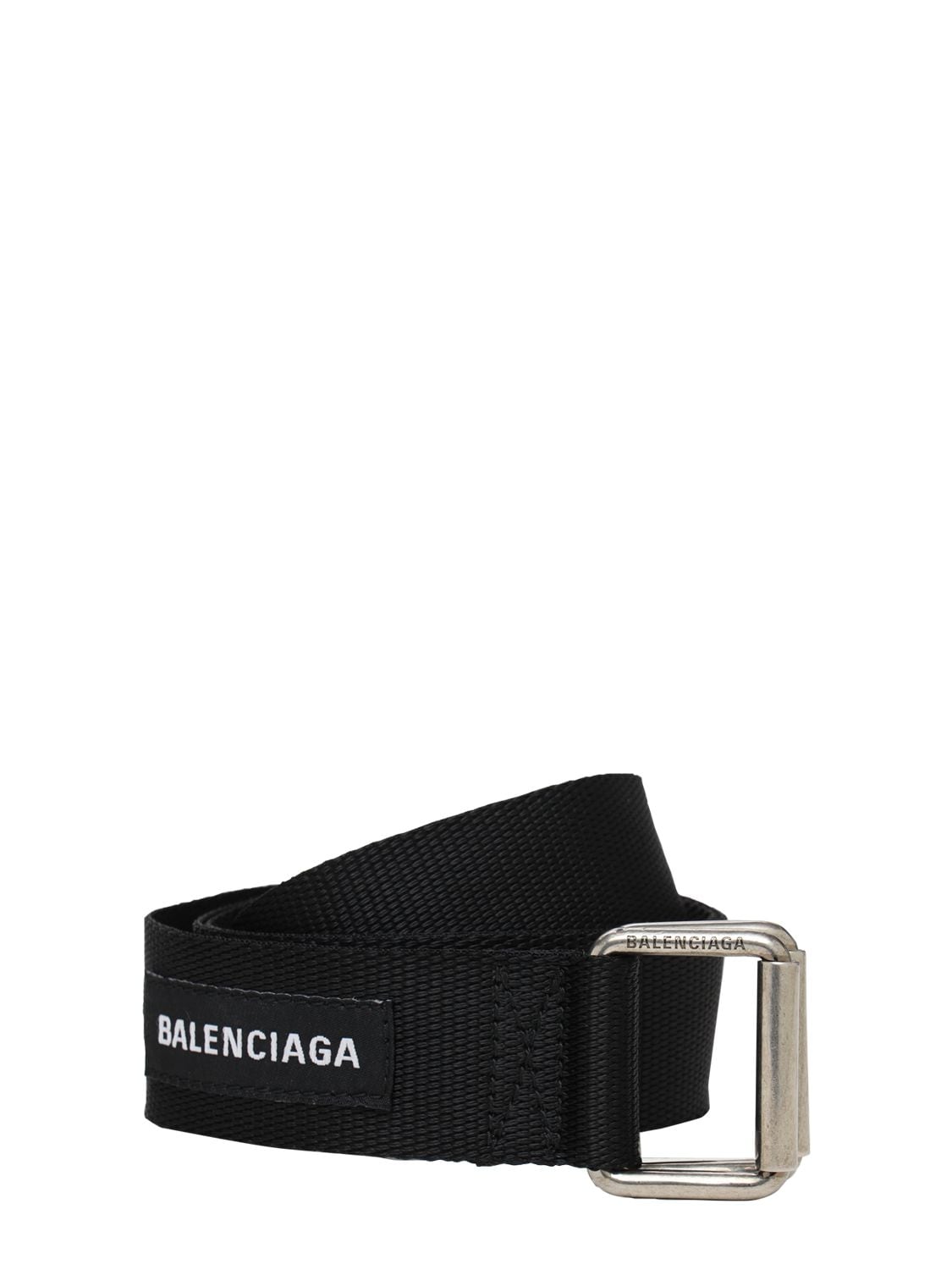 BALENCIAGA 3.5厘米LOGO尼龙腰带,73IOFX014-MTAWMA2