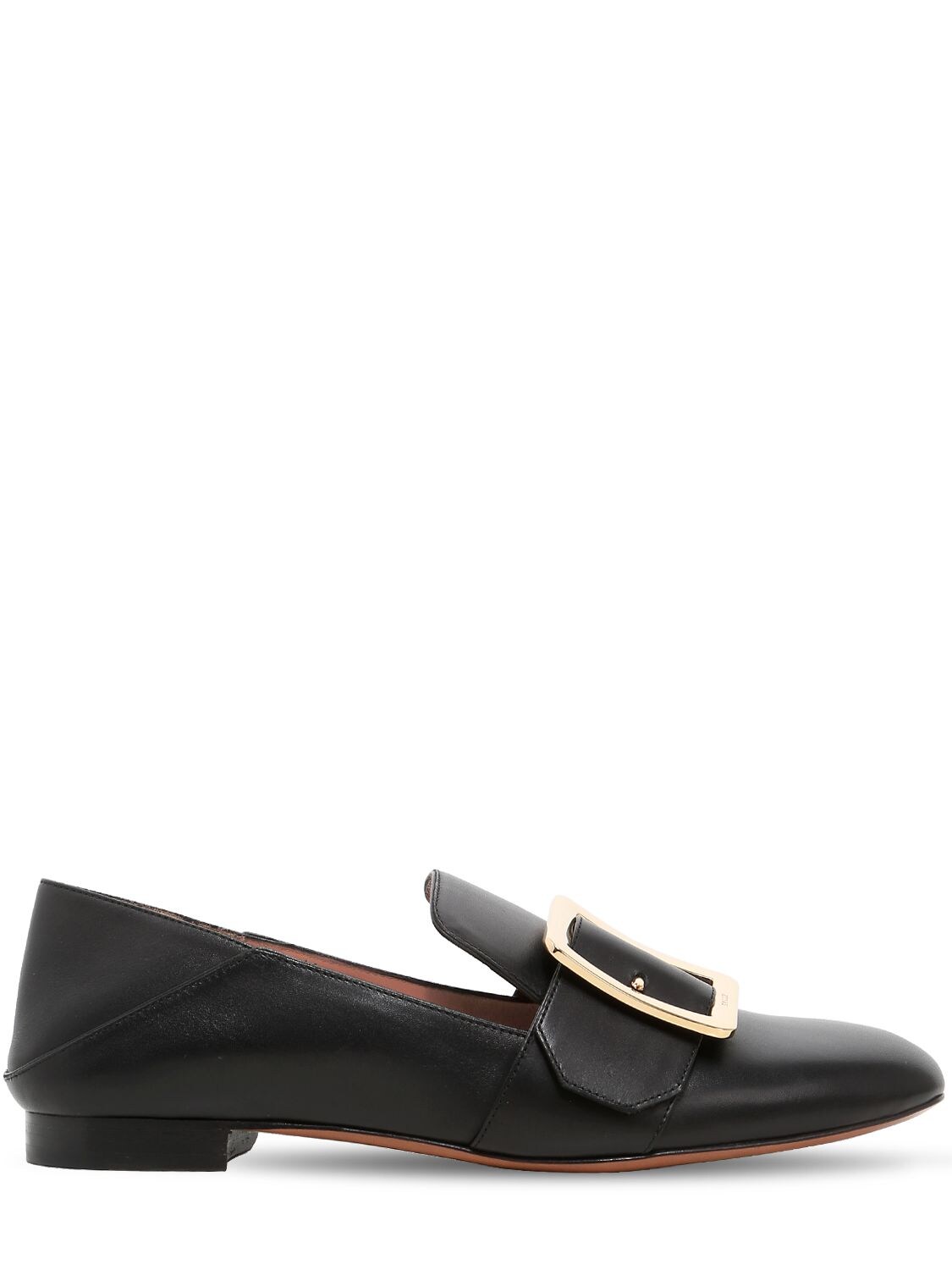 Bally Janelle Buckled Slip-on Loafers In Black | ModeSens