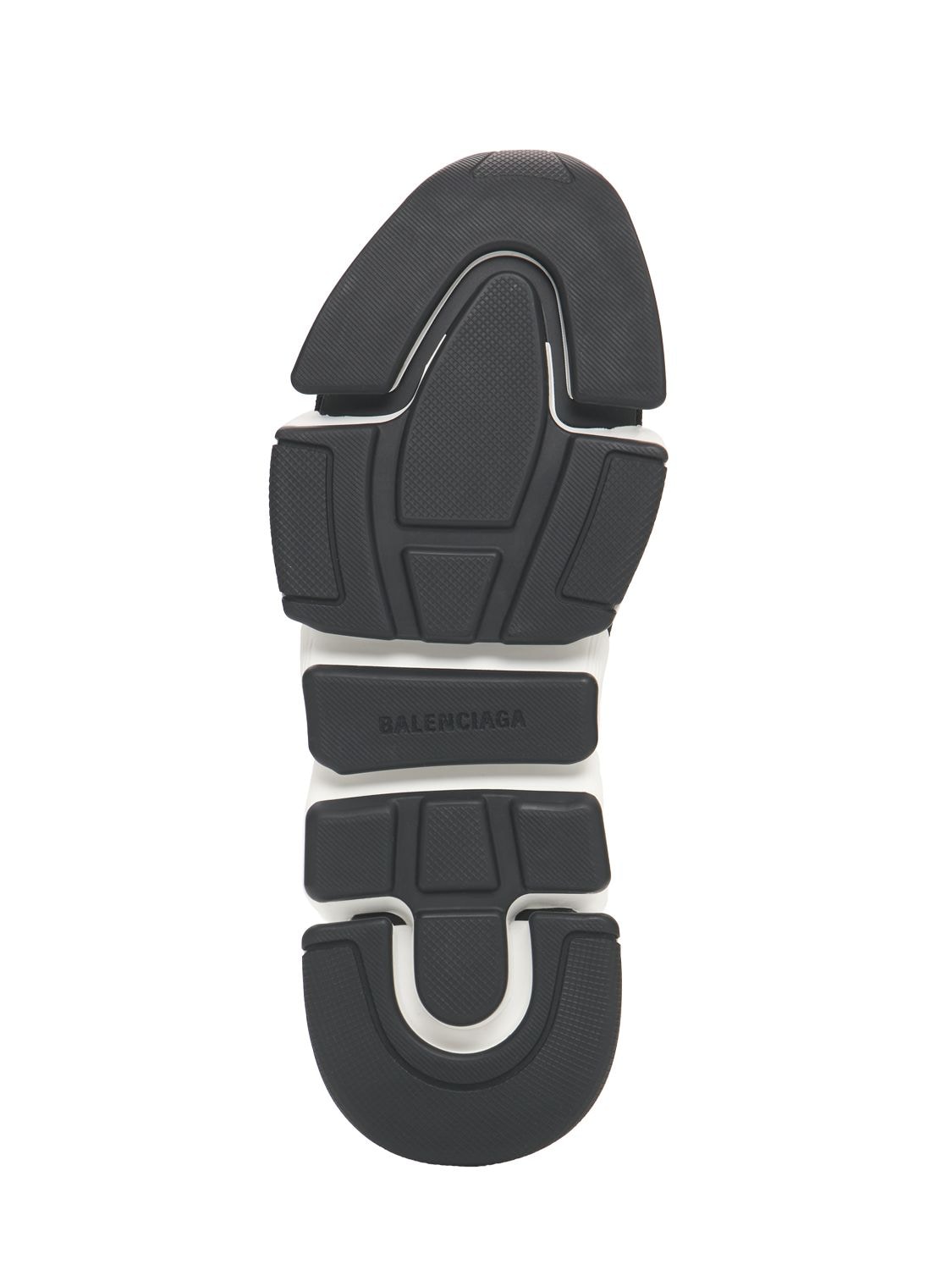 Shop Balenciaga Speed 2.0 Knit Sport Sneakers In Black,white