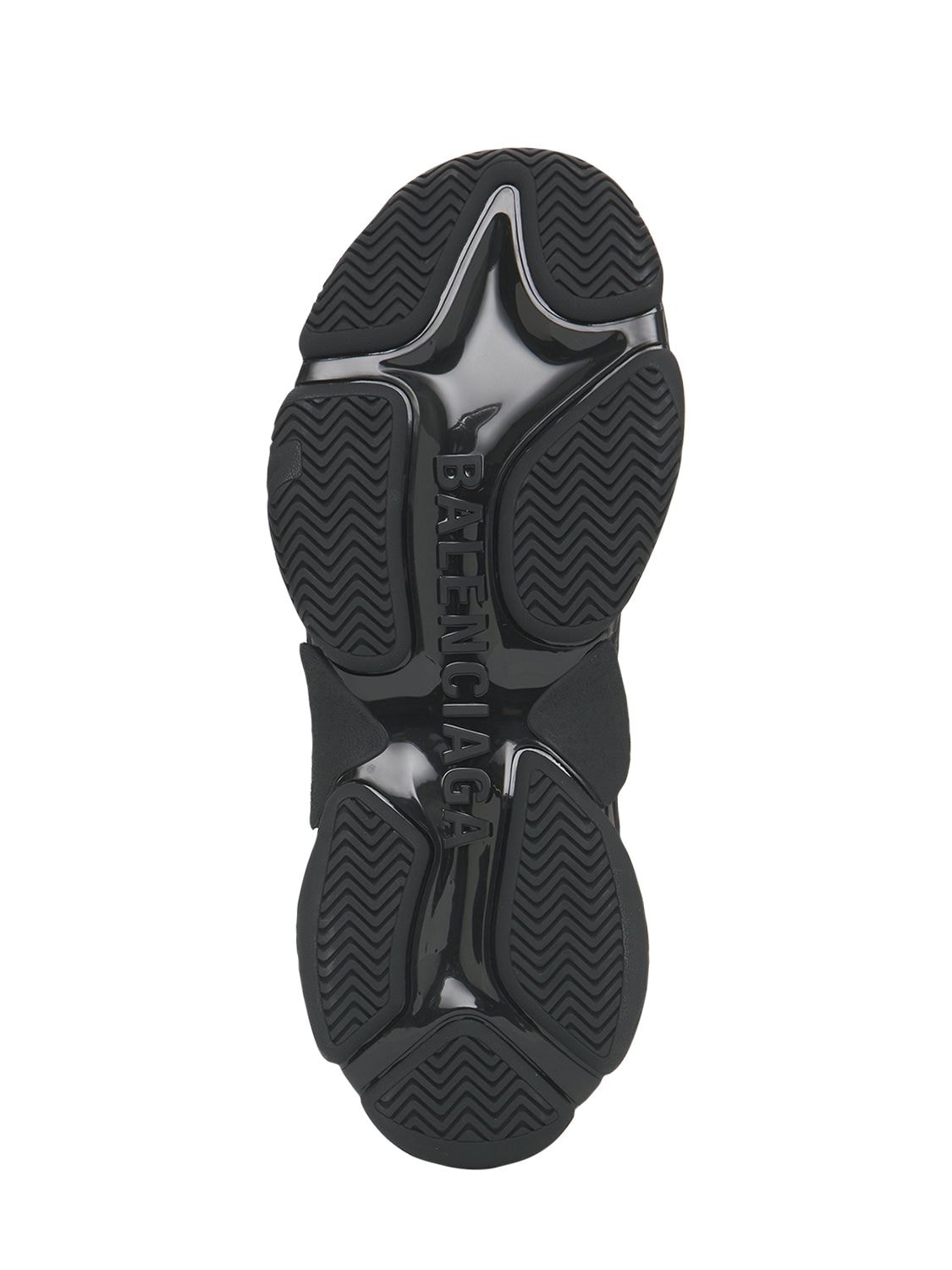 “TRIPLE S”科技织物&网眼运动鞋
