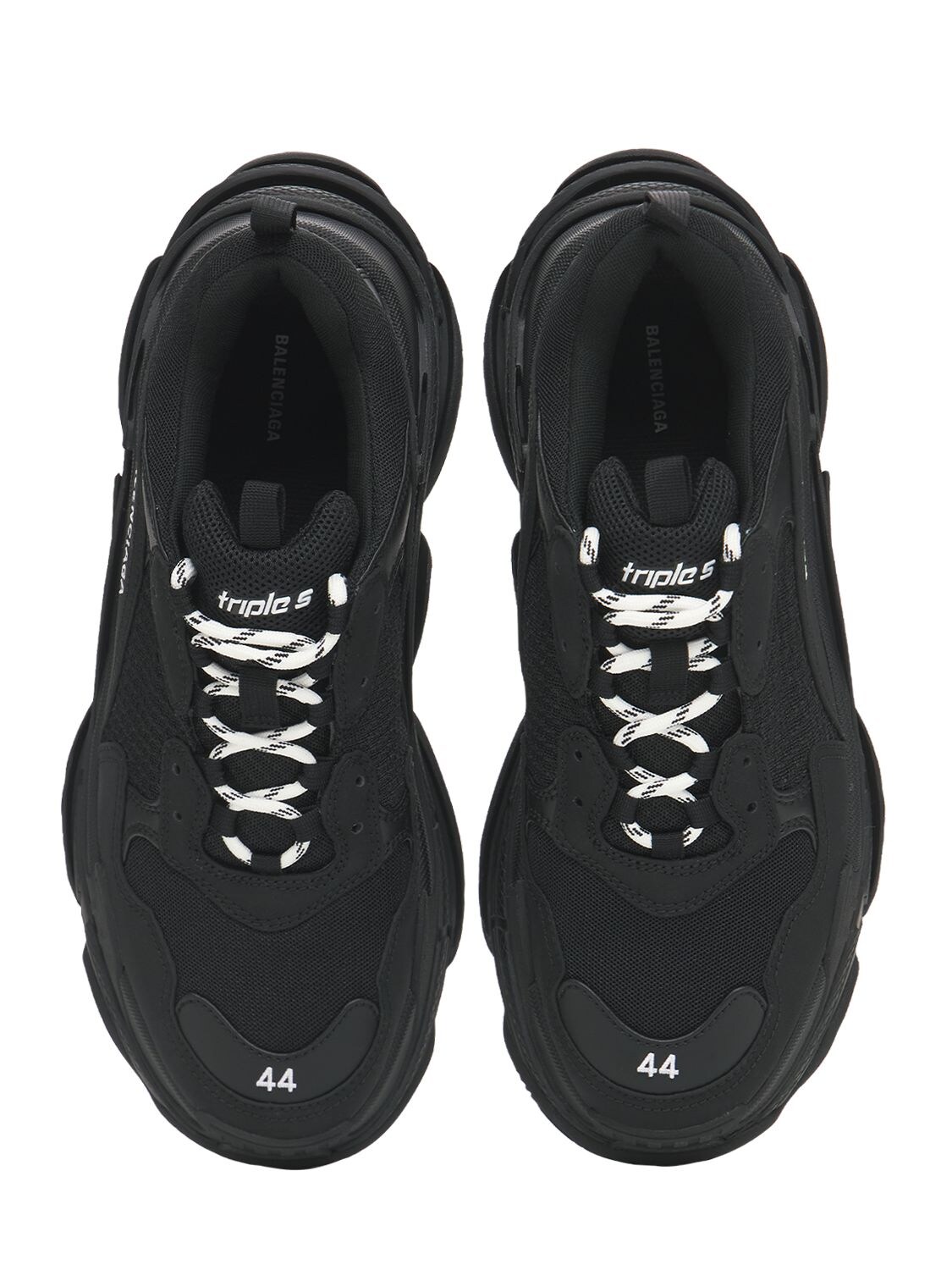 Triple S Low-top Sneakers In Black