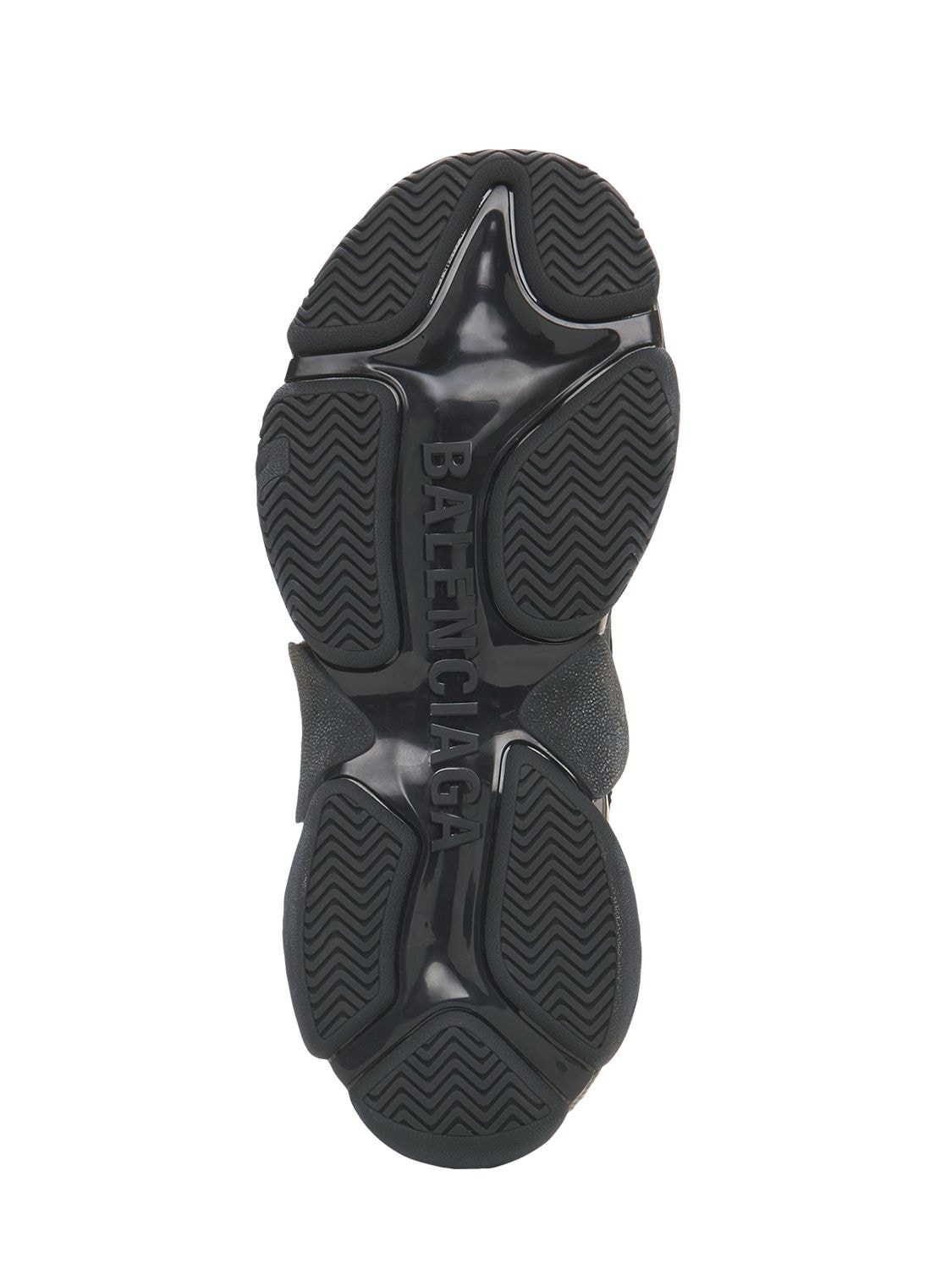 “TRIPLE S CLEAR SOLE”运动鞋