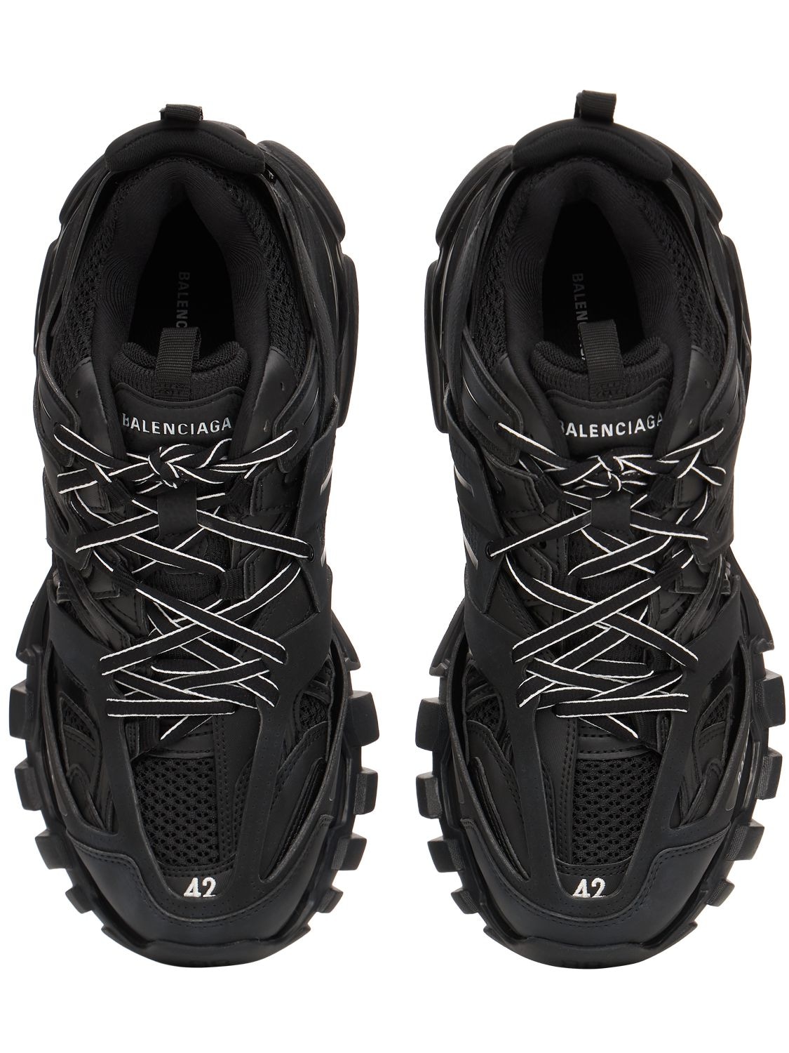 Balenciaga Men's Track Led Running Sneakers In Black | ModeSens