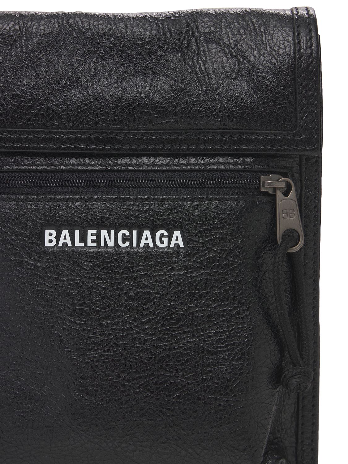Balenciaga Leather Explorer Neck Pouch Release