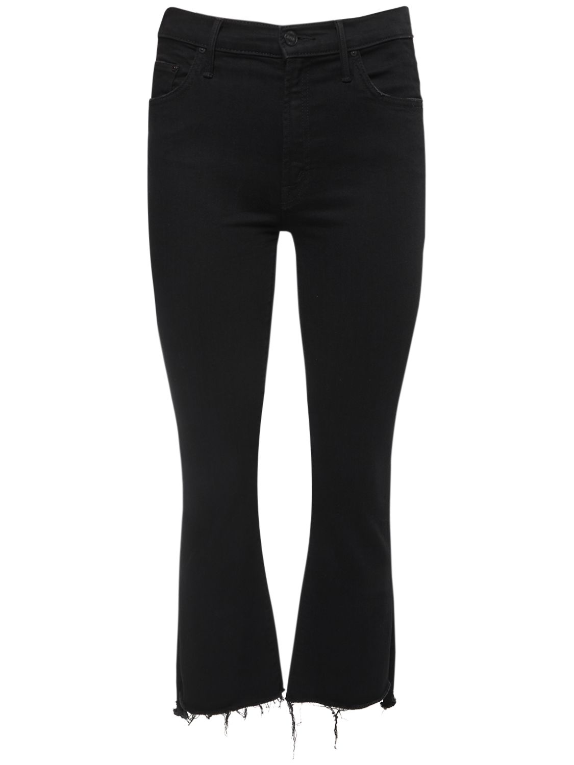 mother black flare jeans