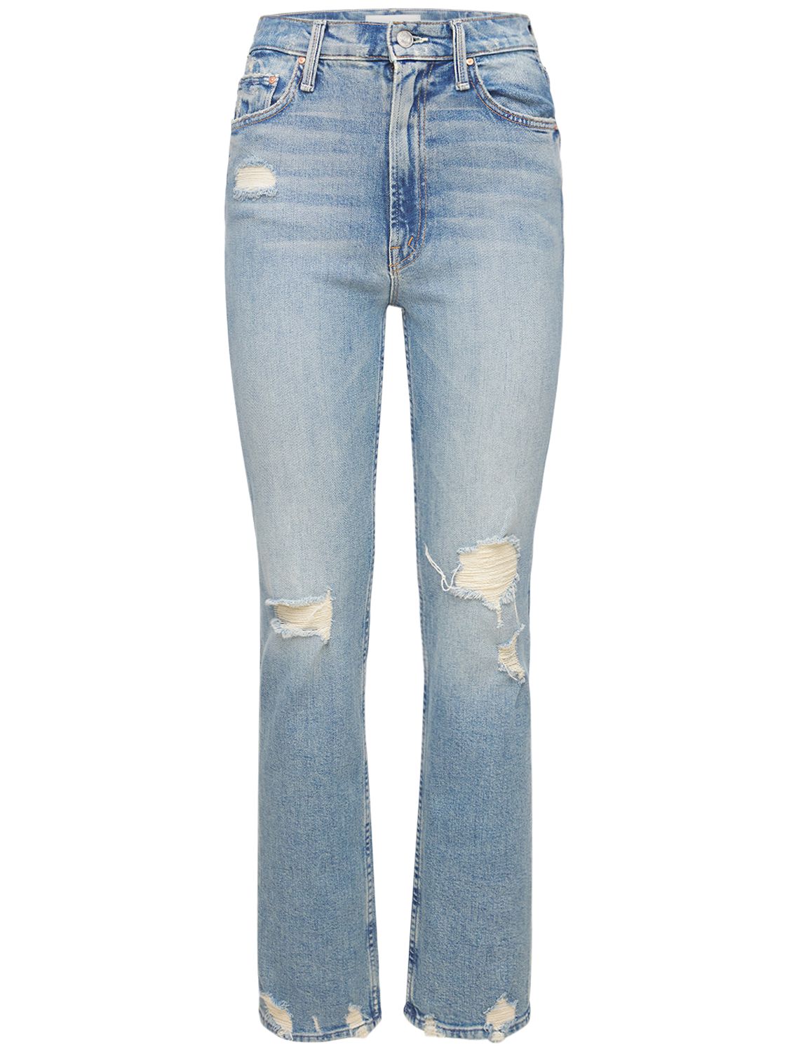Mother High-waisted Rider Skimp Straight-leg Jeans In The Confession | ModeSens