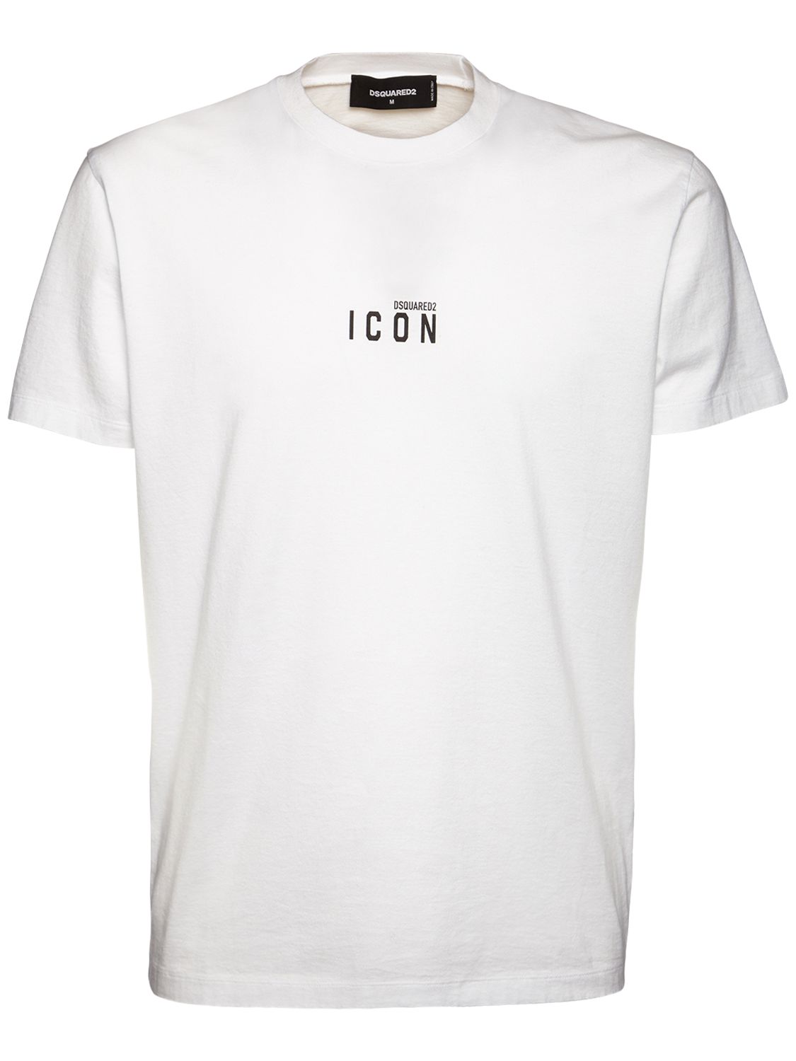 T-shirt Aus Baumwolljersey Mit Logodruck