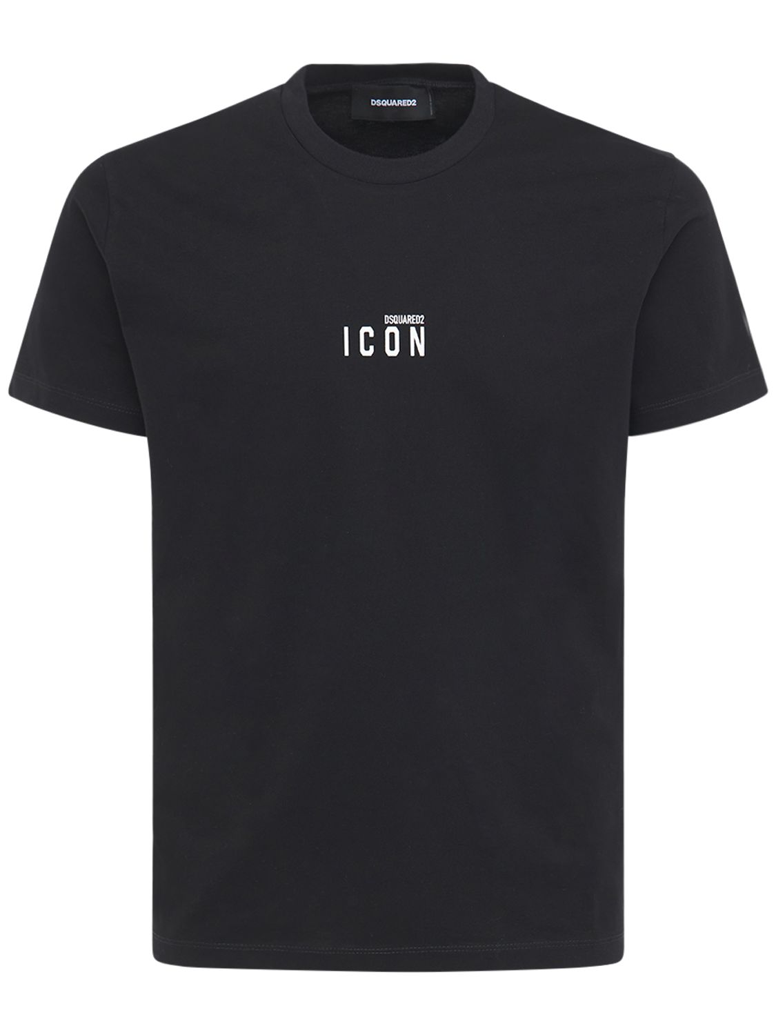 T-shirt Aus Baumwolljersey Mit Logodruck