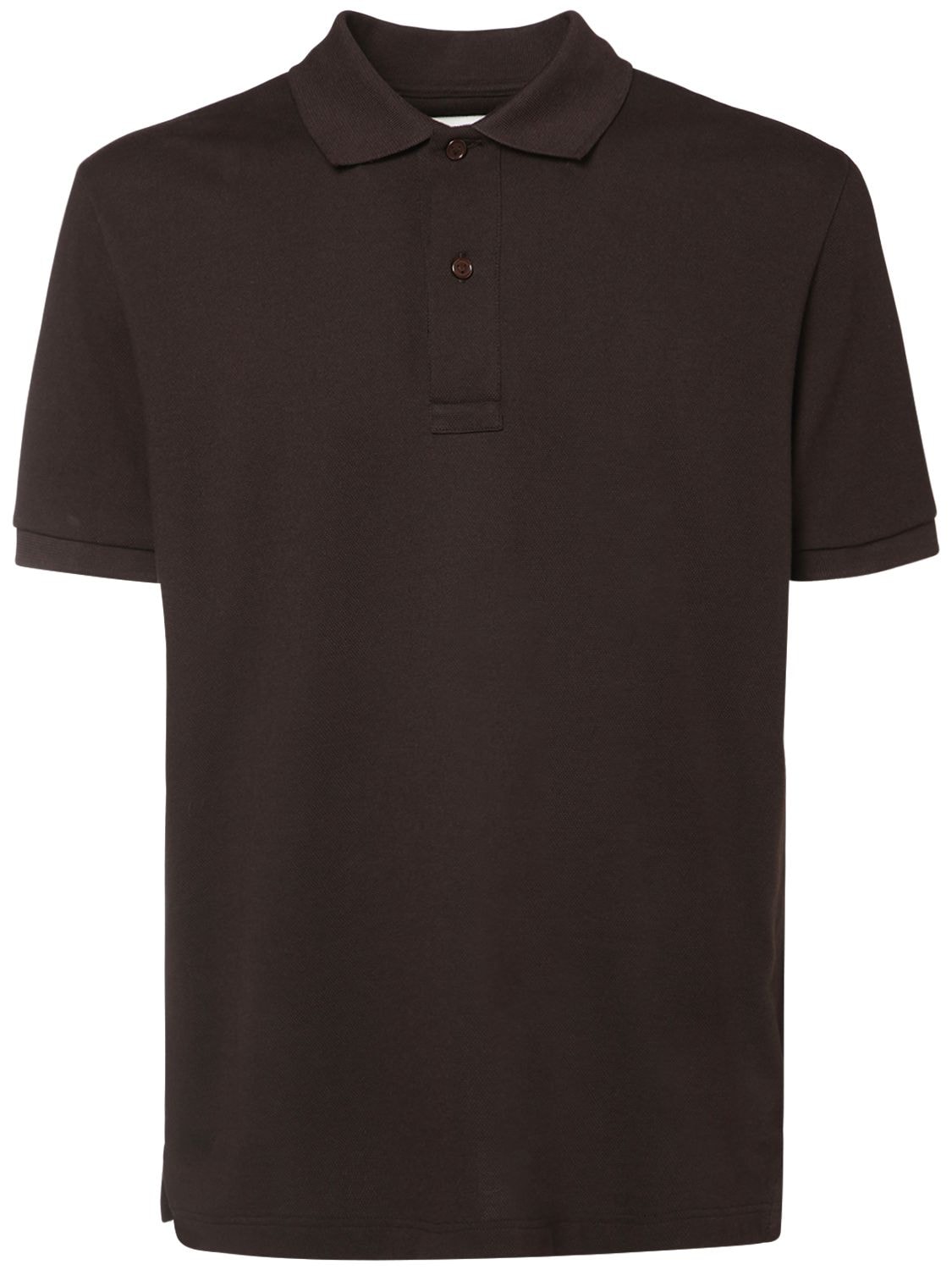 BOTTEGA VENETA COTTON PIQUÉ POLO,73IS3M005-MJEXMW2