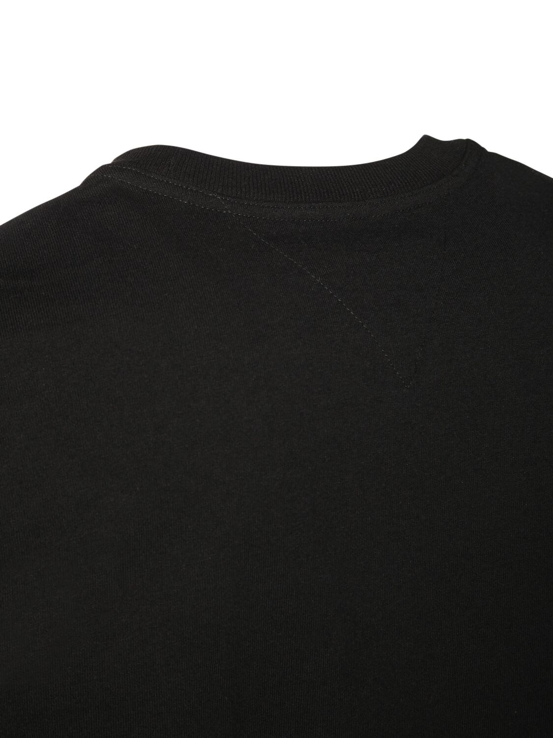 Shop Bottega Veneta Light Cotton Jersey T-shirt In Black