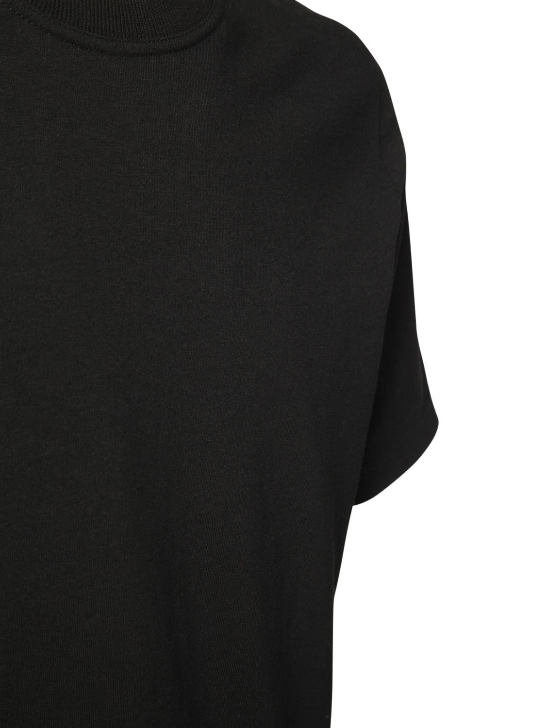 Shop Bottega Veneta Light Cotton Jersey T-shirt In Black