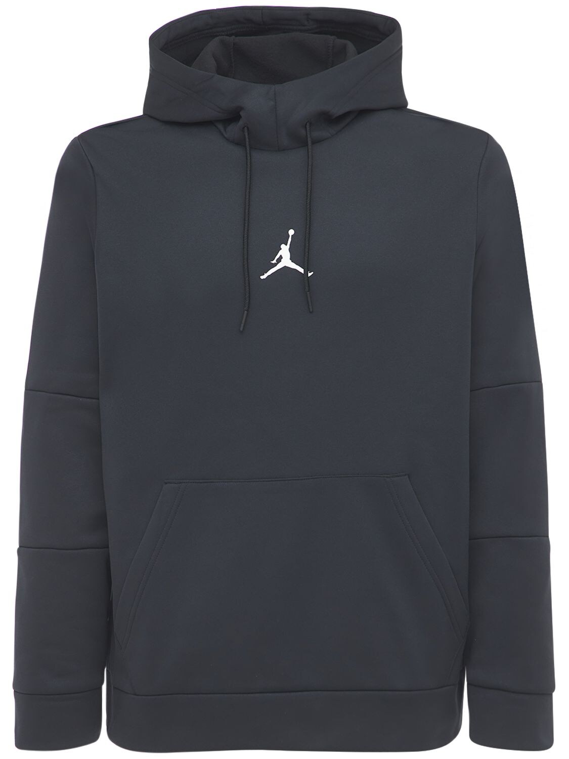 Nike Jordan Air Therma Fleece Hoodie In Black ModeSens