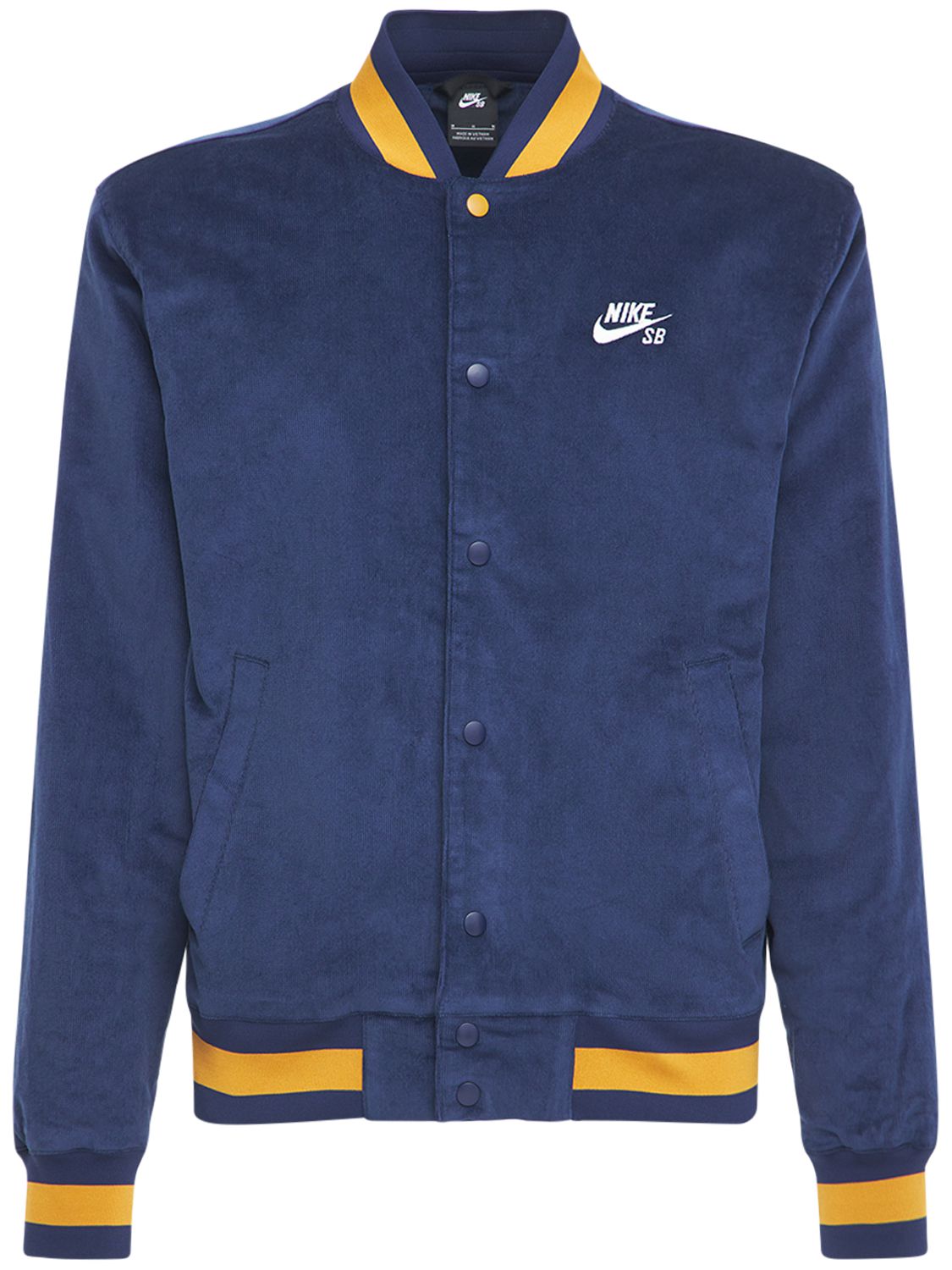 Men's corduroy skate bomber jacket 