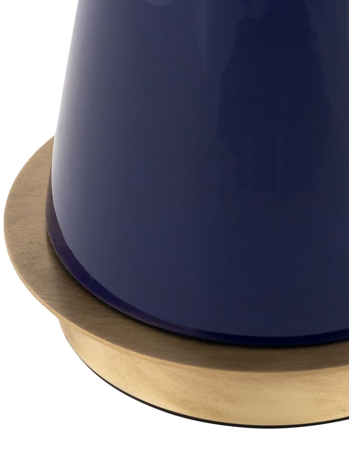 Shop Marioni Small Icon Table Lamp In Blue,gold