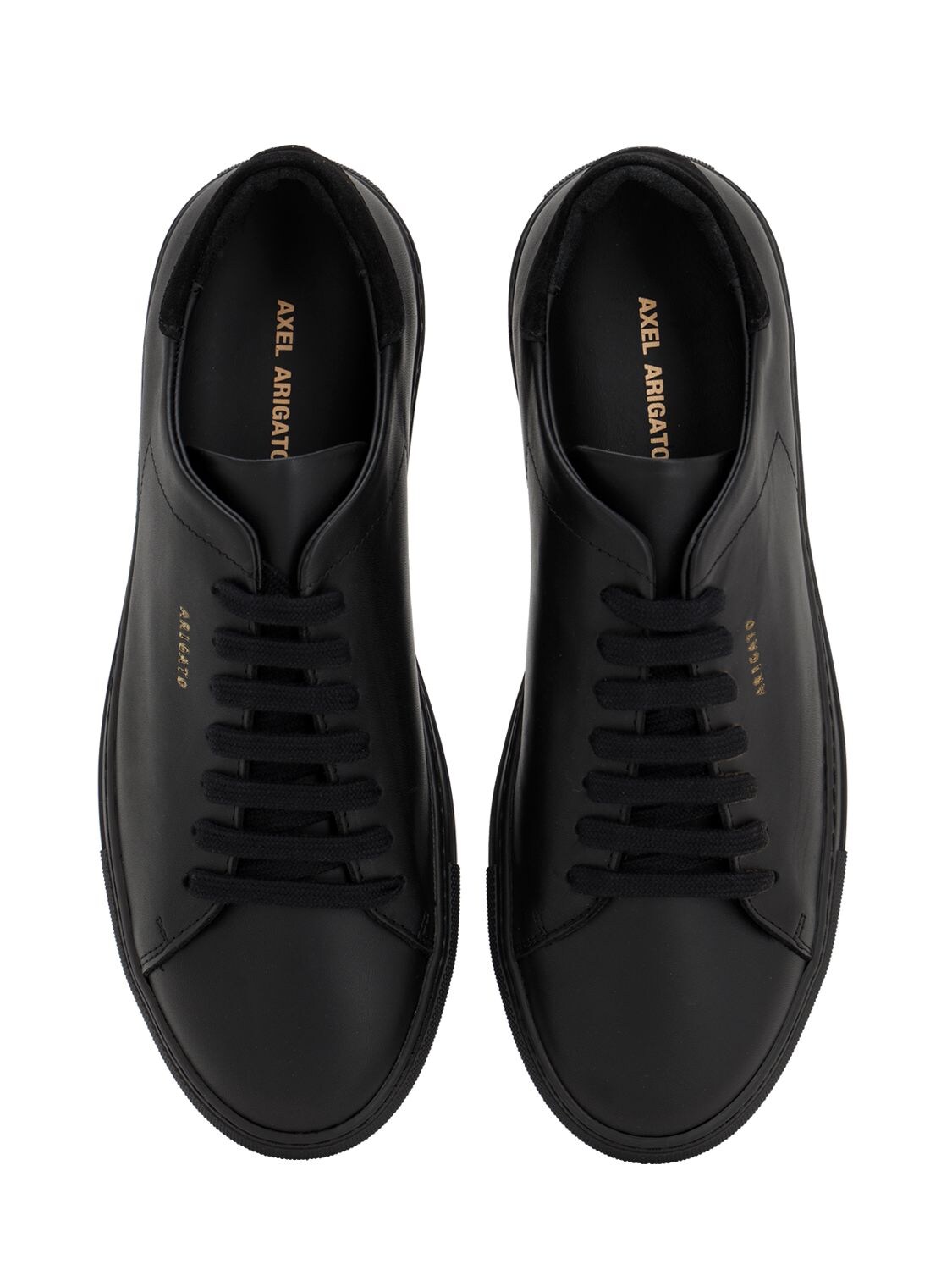 Axel Arigato Men's Clean 90 Low-cut Leather Sneakers In Black | ModeSens
