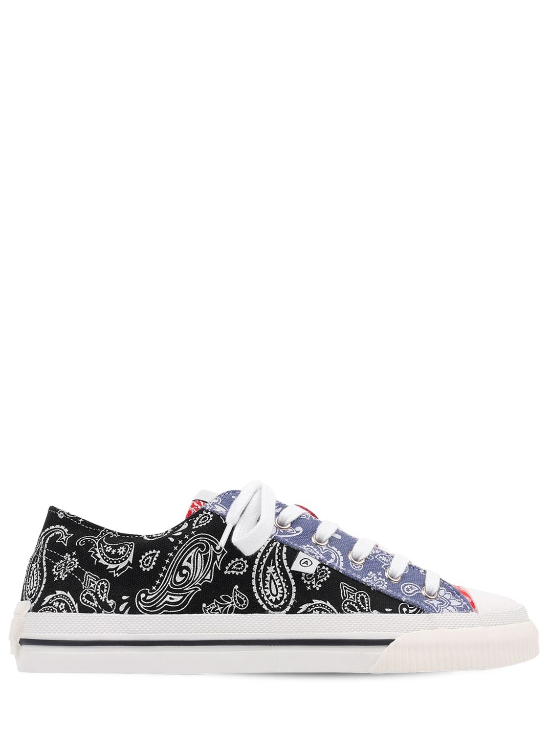Midnight Low Paisley Printed Sneakers