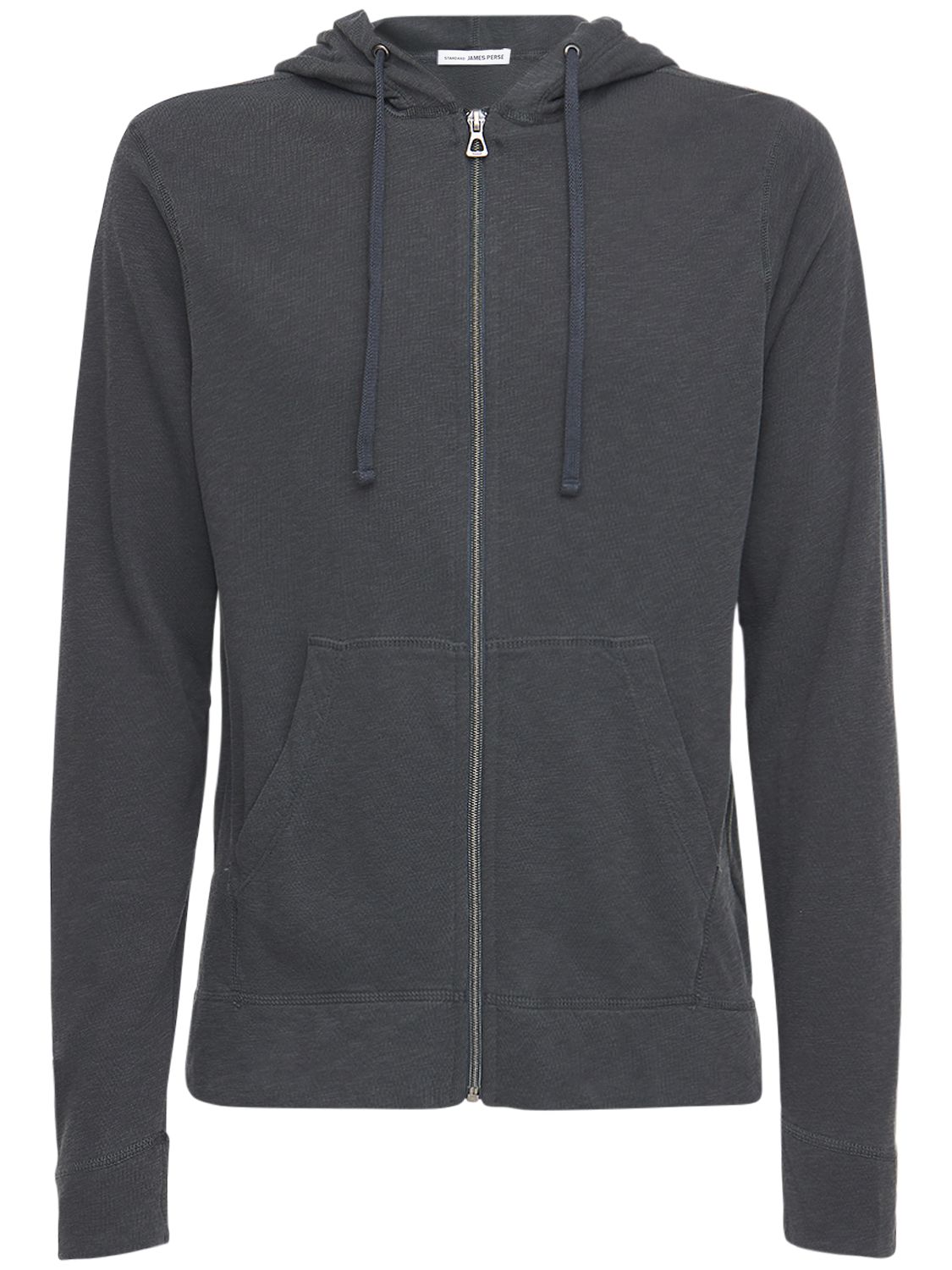 Hoodie Aus Baumwollfleece Mit Reissverschluss