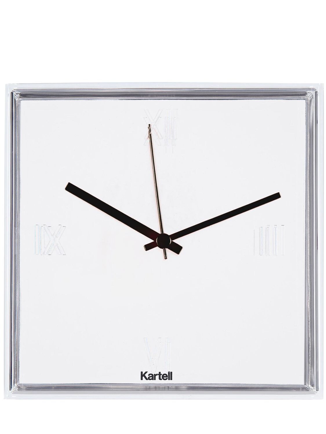 Kartell Tic&tac Clock In White