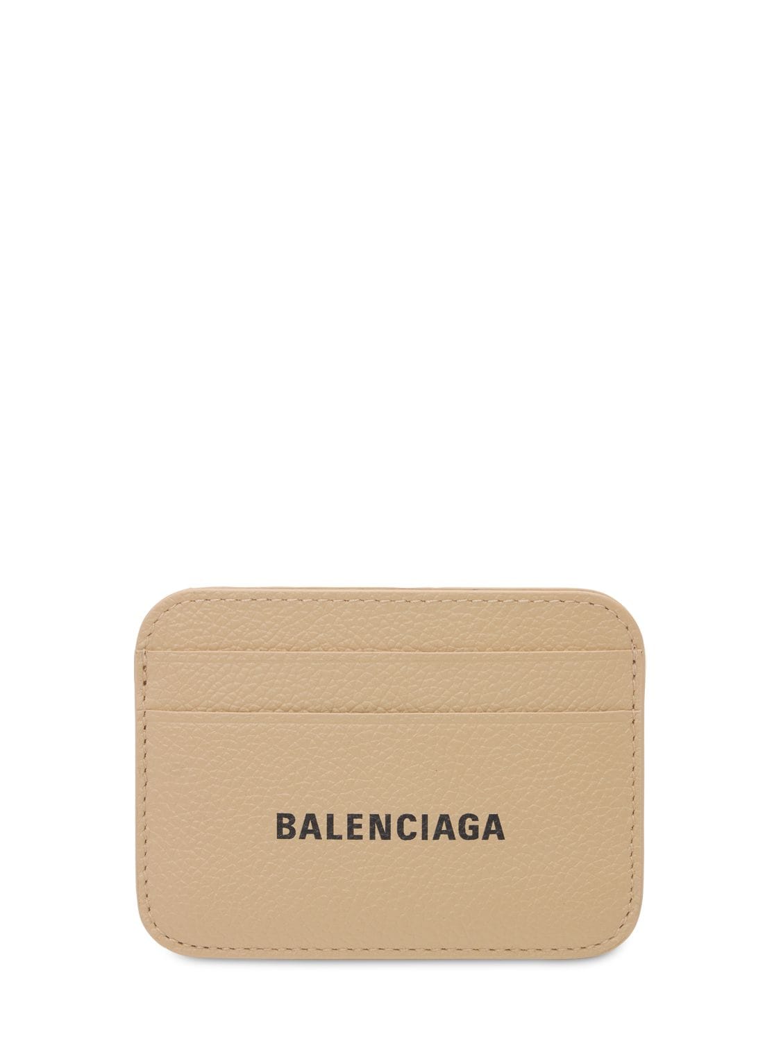BALENCIAGA LEATHER CARD HOLDER,73IWD2051-MJC2MA2