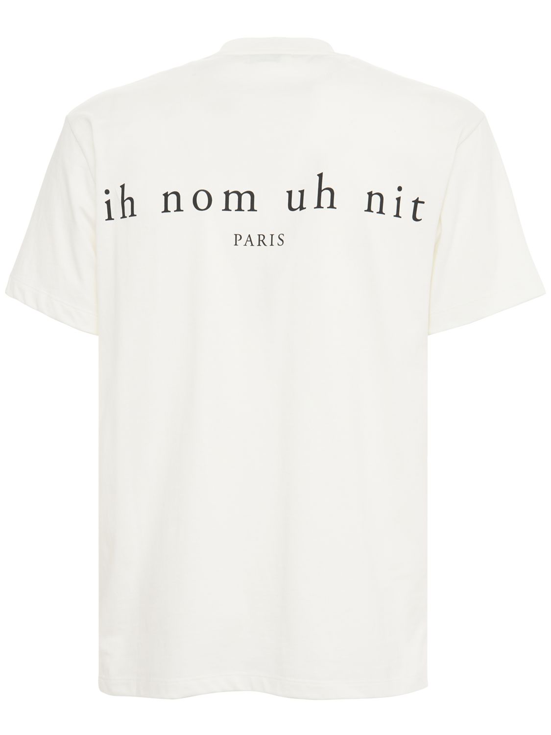 T-shirt Aus Baumwolle Mit Logodruck