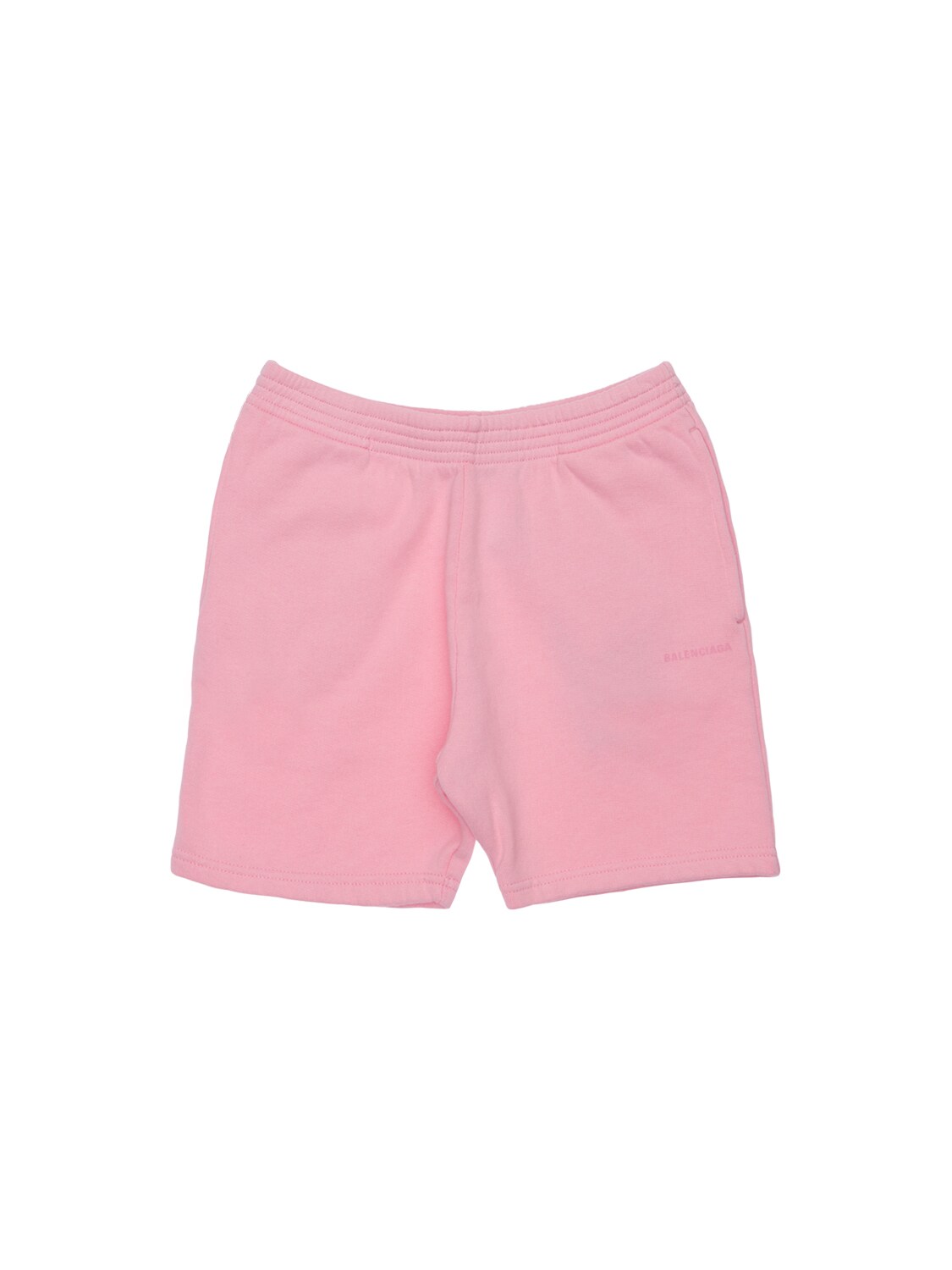 Logo Print Cotton Sweat Shorts