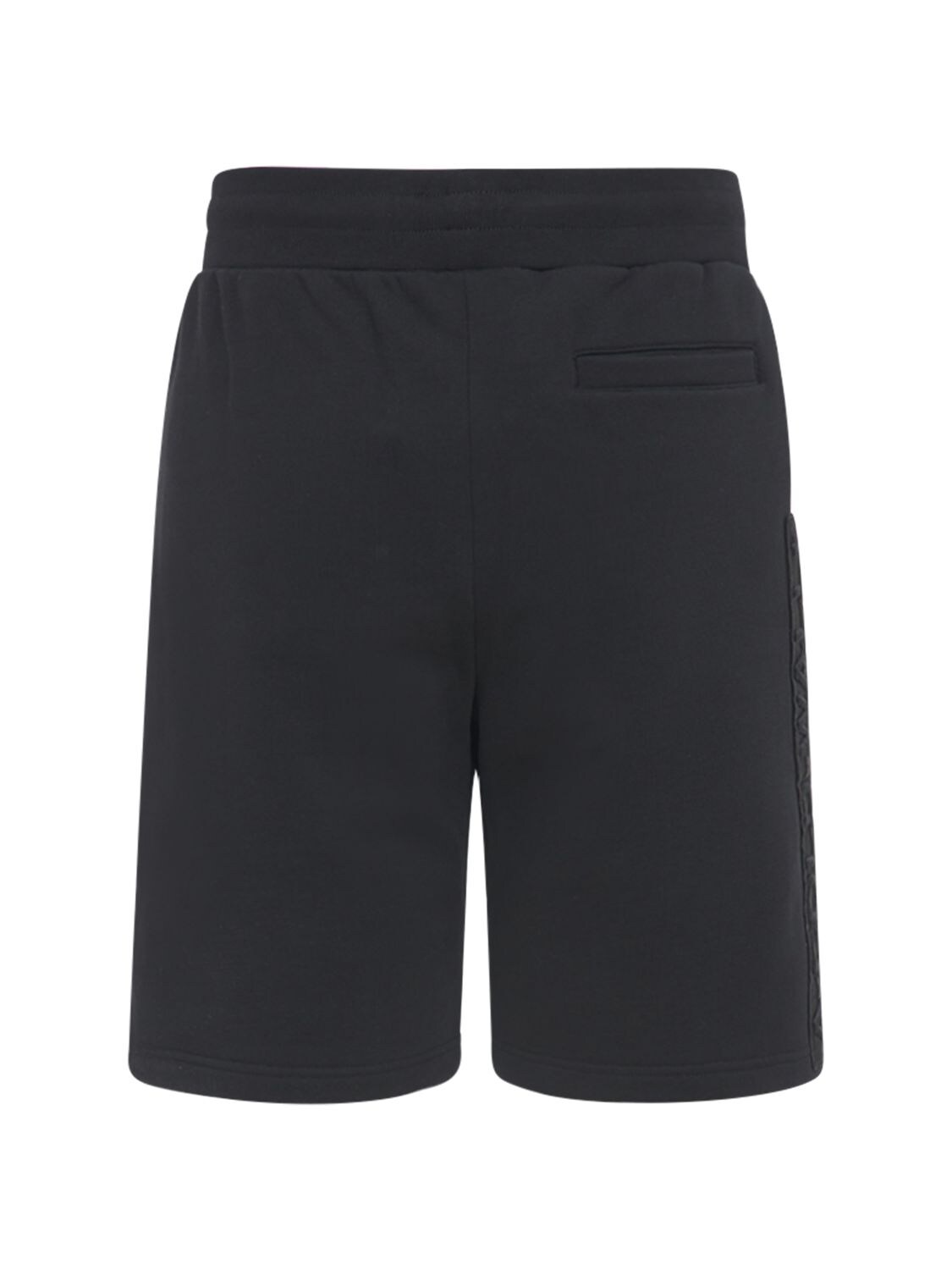 Shop A-cold-wall* Logo Embroidery Cotton Jersey Shorts In Black