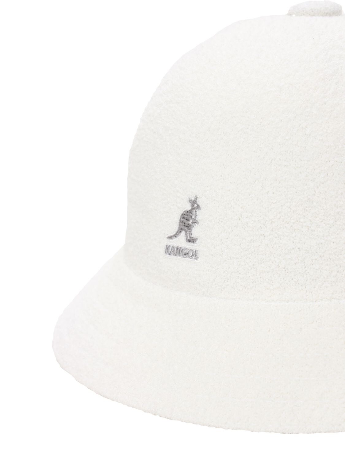 Shop Kangol Bermuda Casual Bucket Hat In White