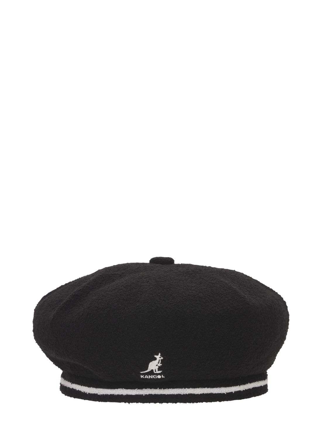 Kangol 2-tone Bermuda Jax Beret In Black | ModeSens
