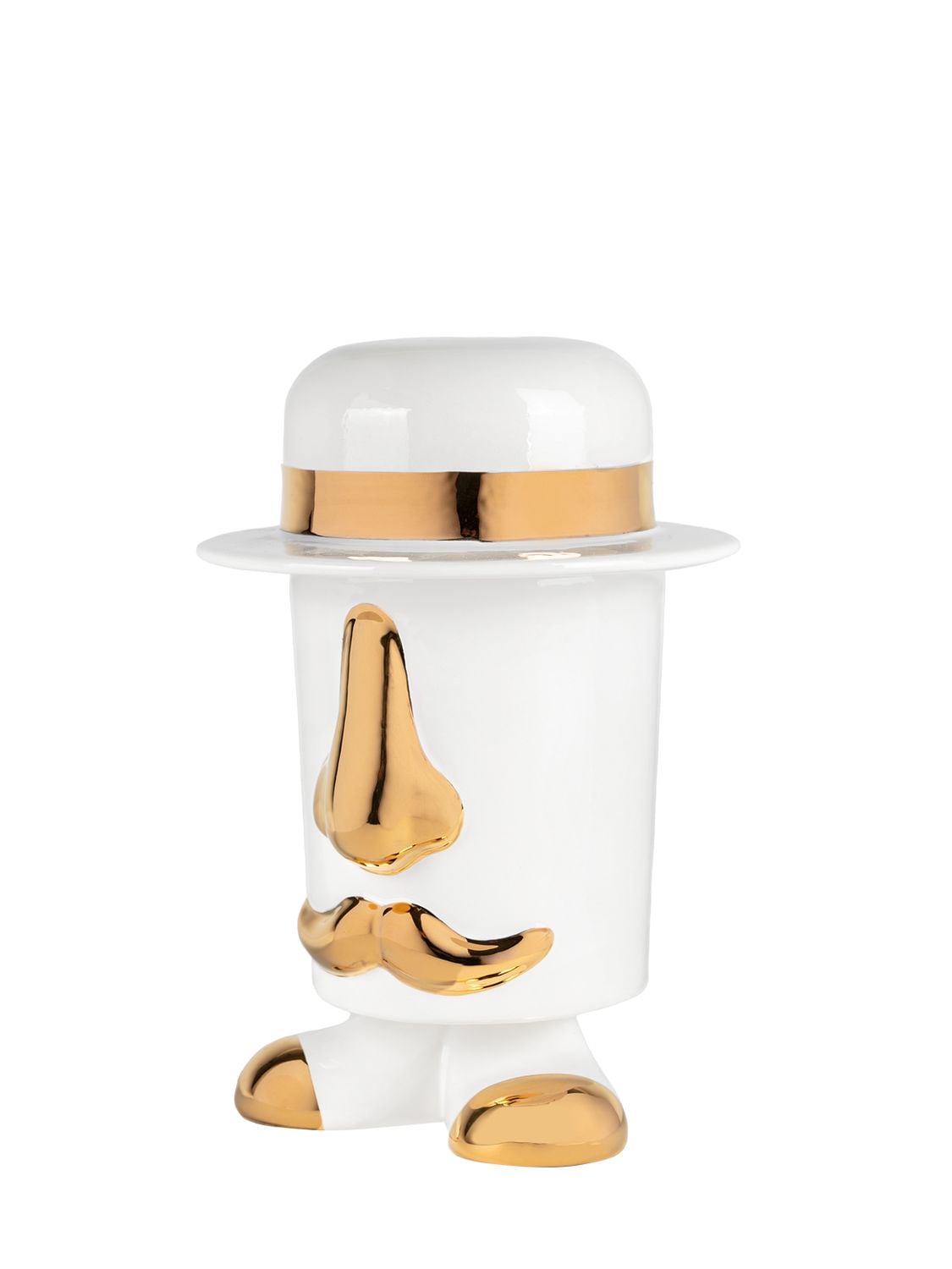 Shop Andrea Maestri Limited Edition Renato Container W/ Gold In White,gold