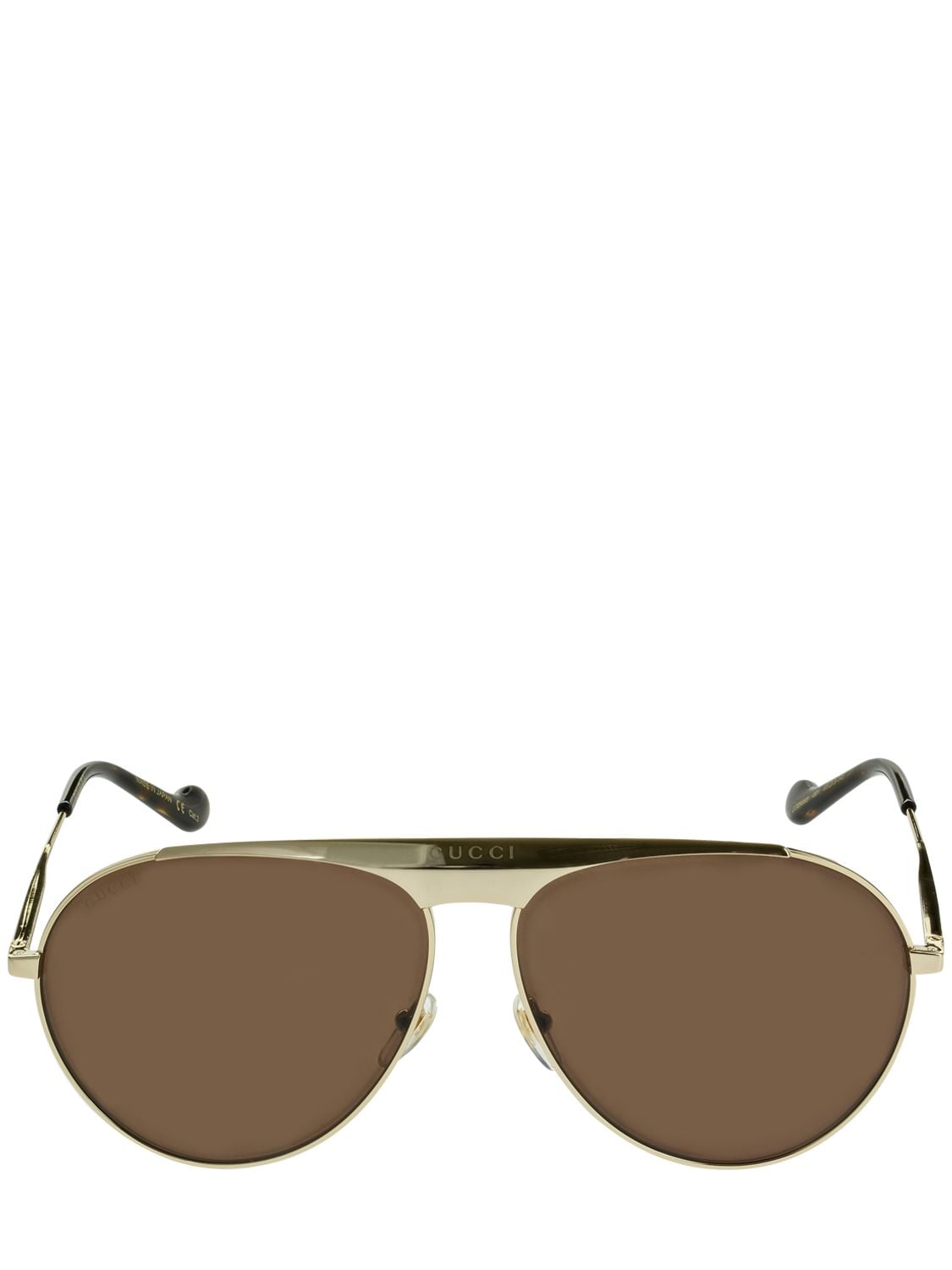 Image of Gg0908s Pilot Metal Sunglasses